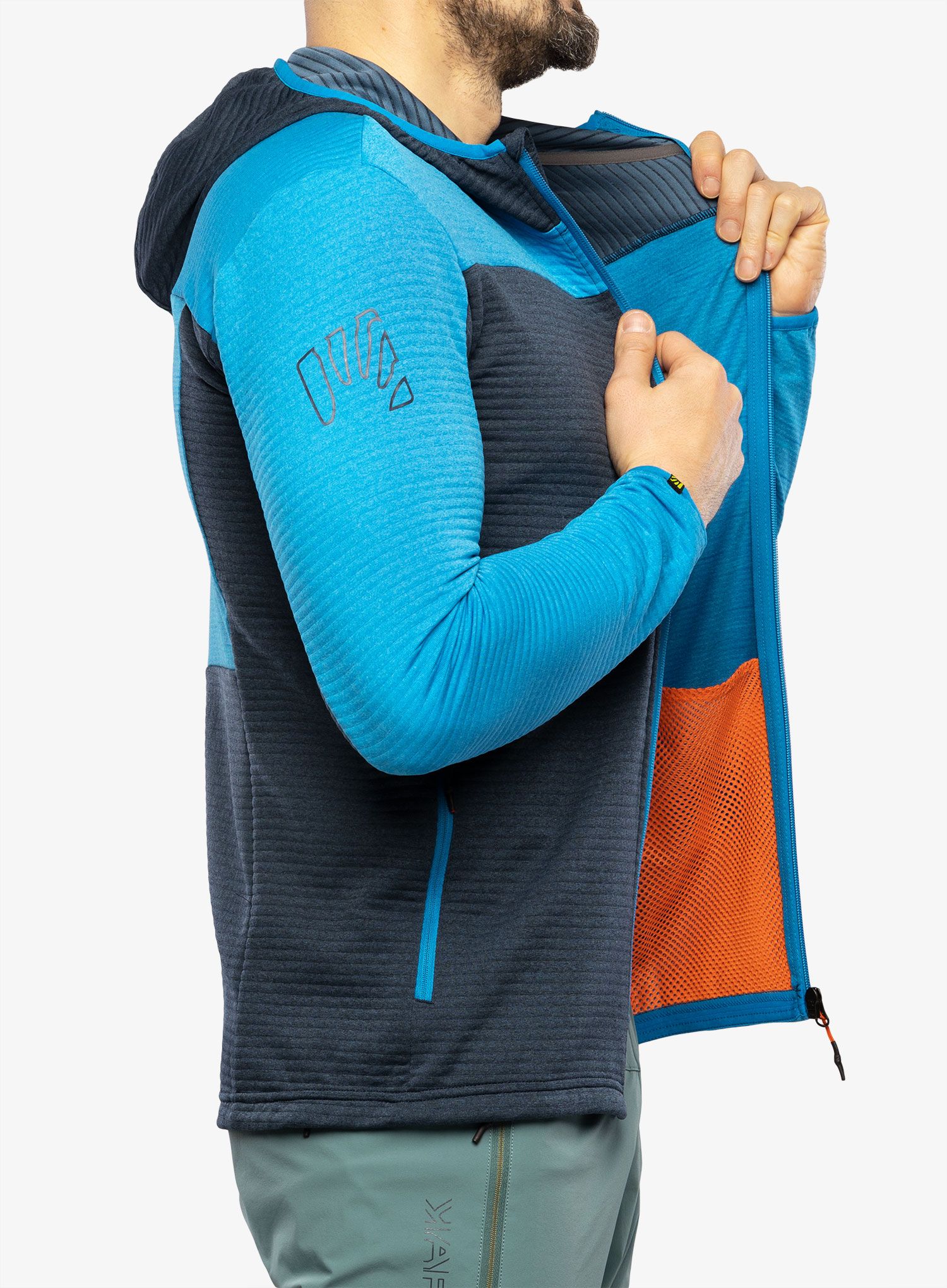 Moški flis Karpos Nuvolau Fleece - indigo bunting/outer space