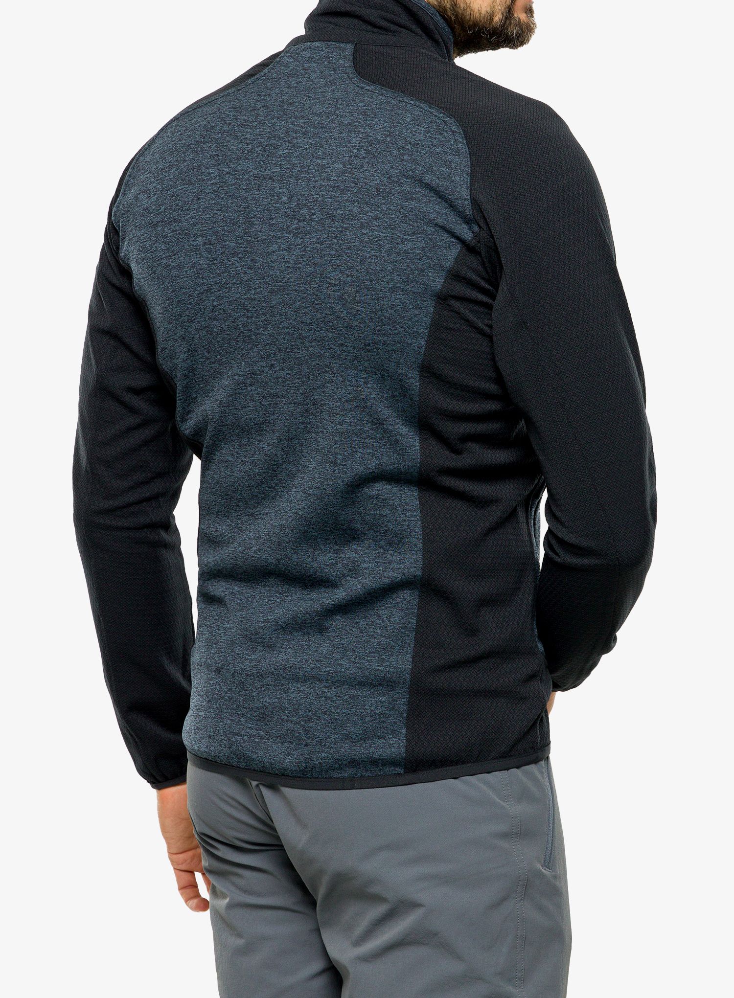 Jopica na zadrgo Karpos Odle Fleece - india ink/black