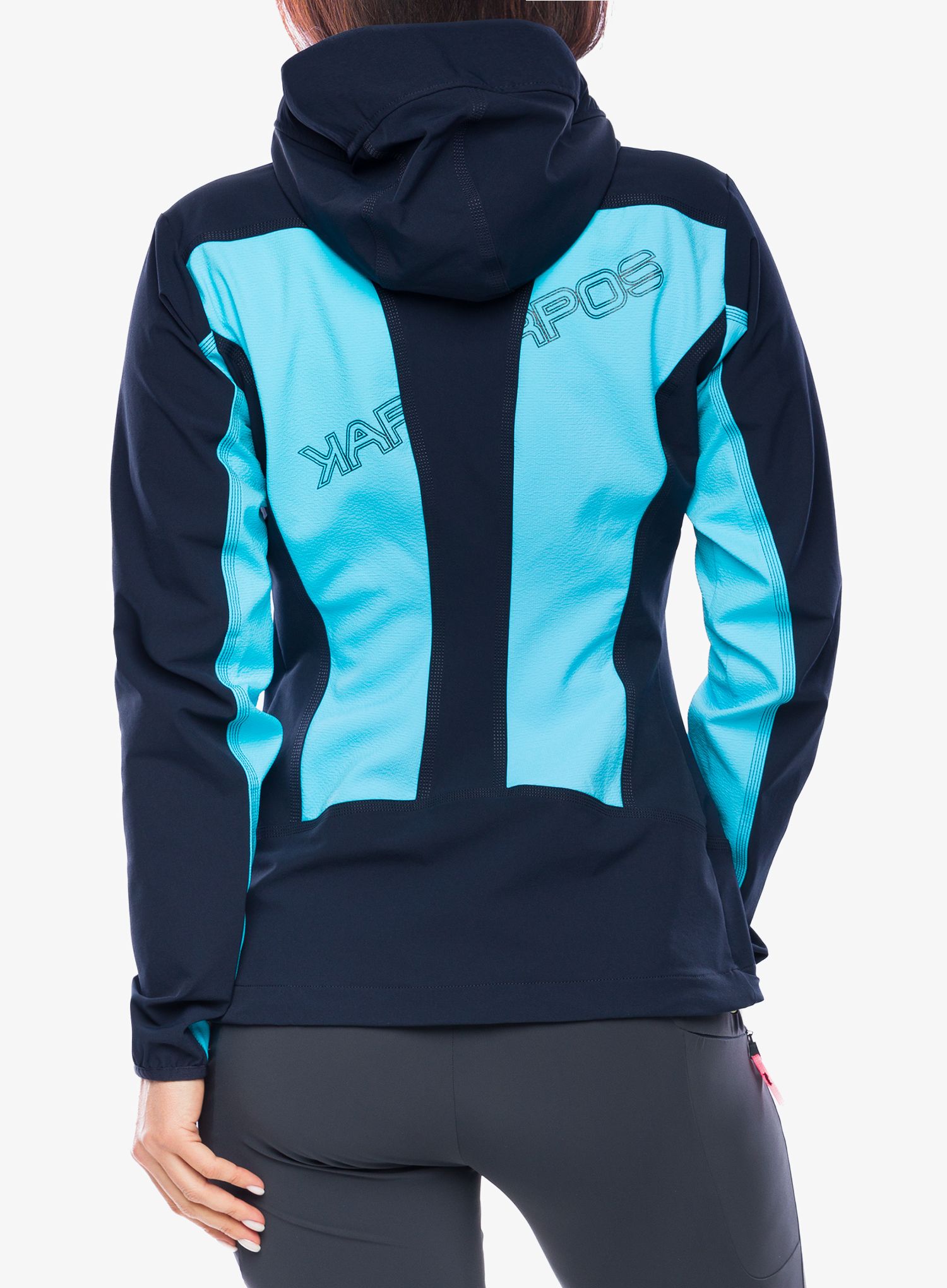 Ženska jakna Karpos Parete Jacket - blue atoll/sky captain