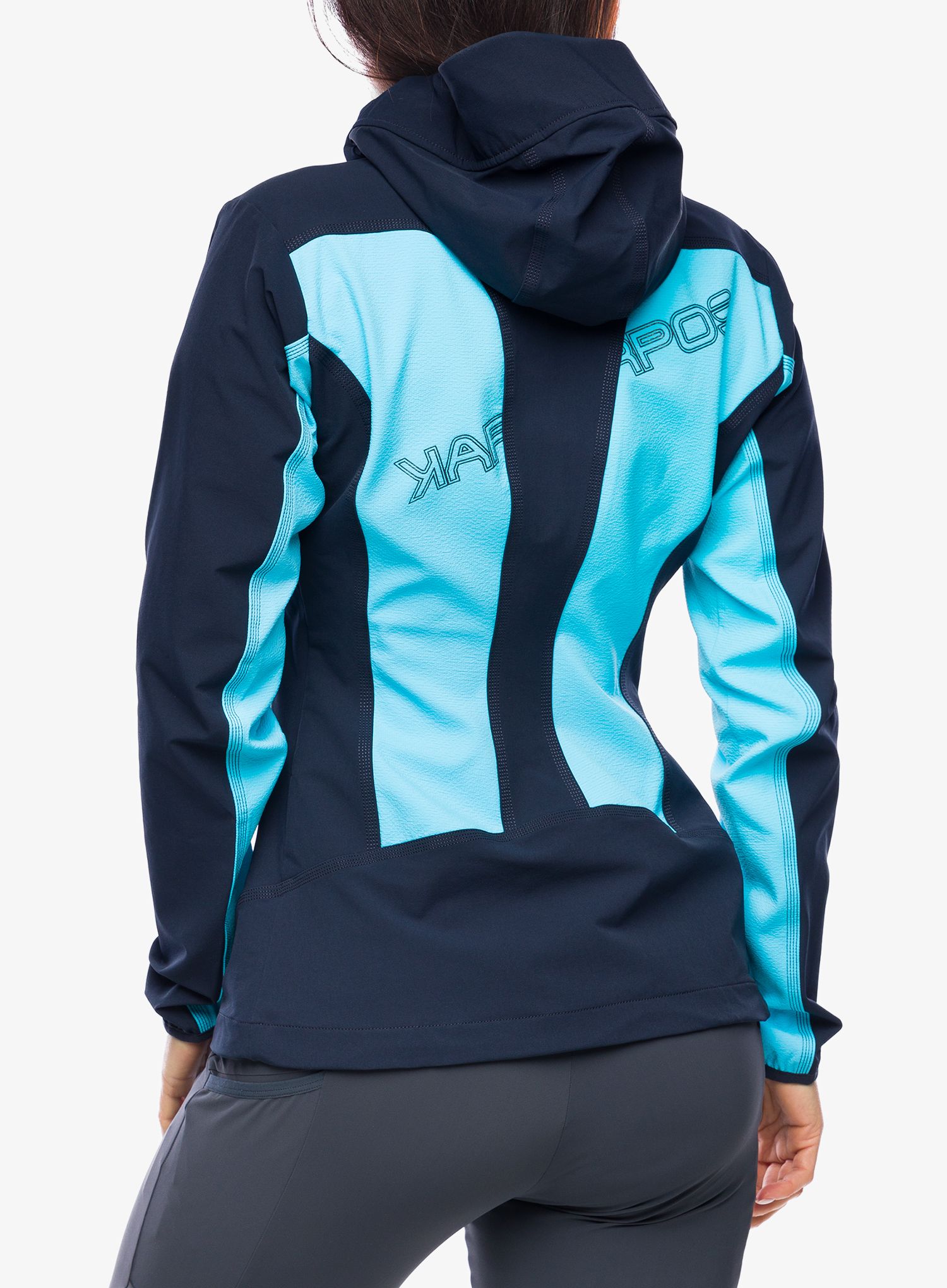 Ženska jakna Karpos Parete Jacket - blue atoll/sky captain