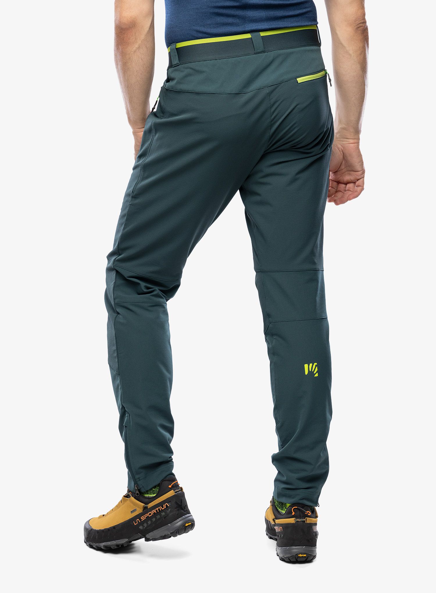 Pohodniške hlače Karpos Pietena Pant - forest/kiwi colada