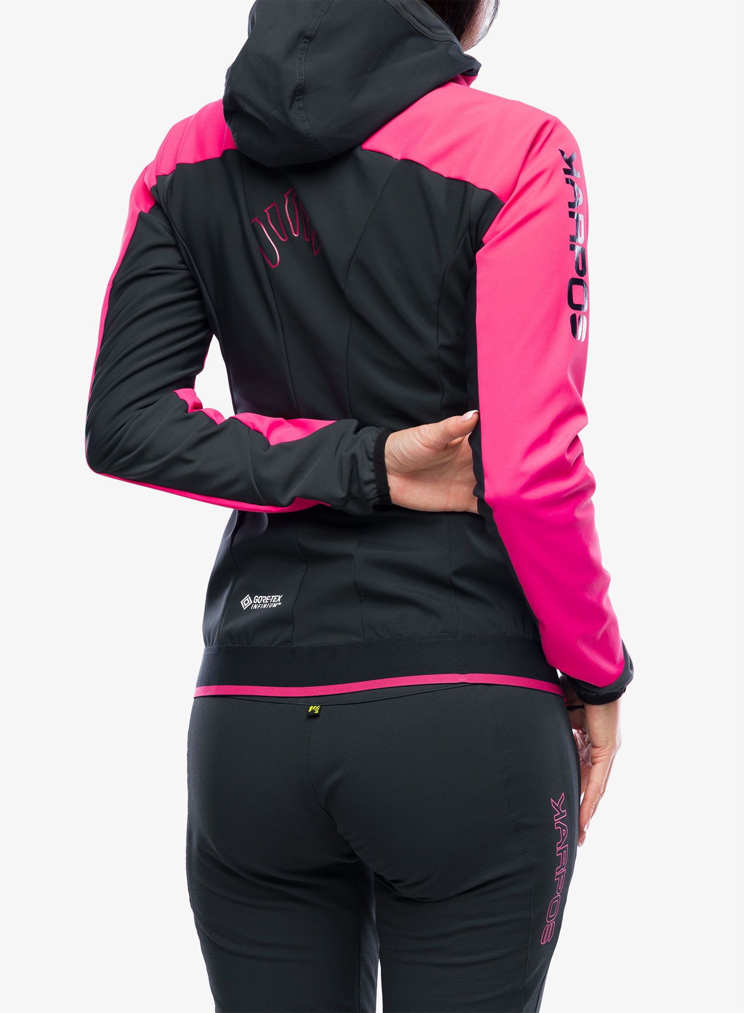 Ženska jakna za turno smučanje Karpos Piz Palu Jacket - vulcan/pink
