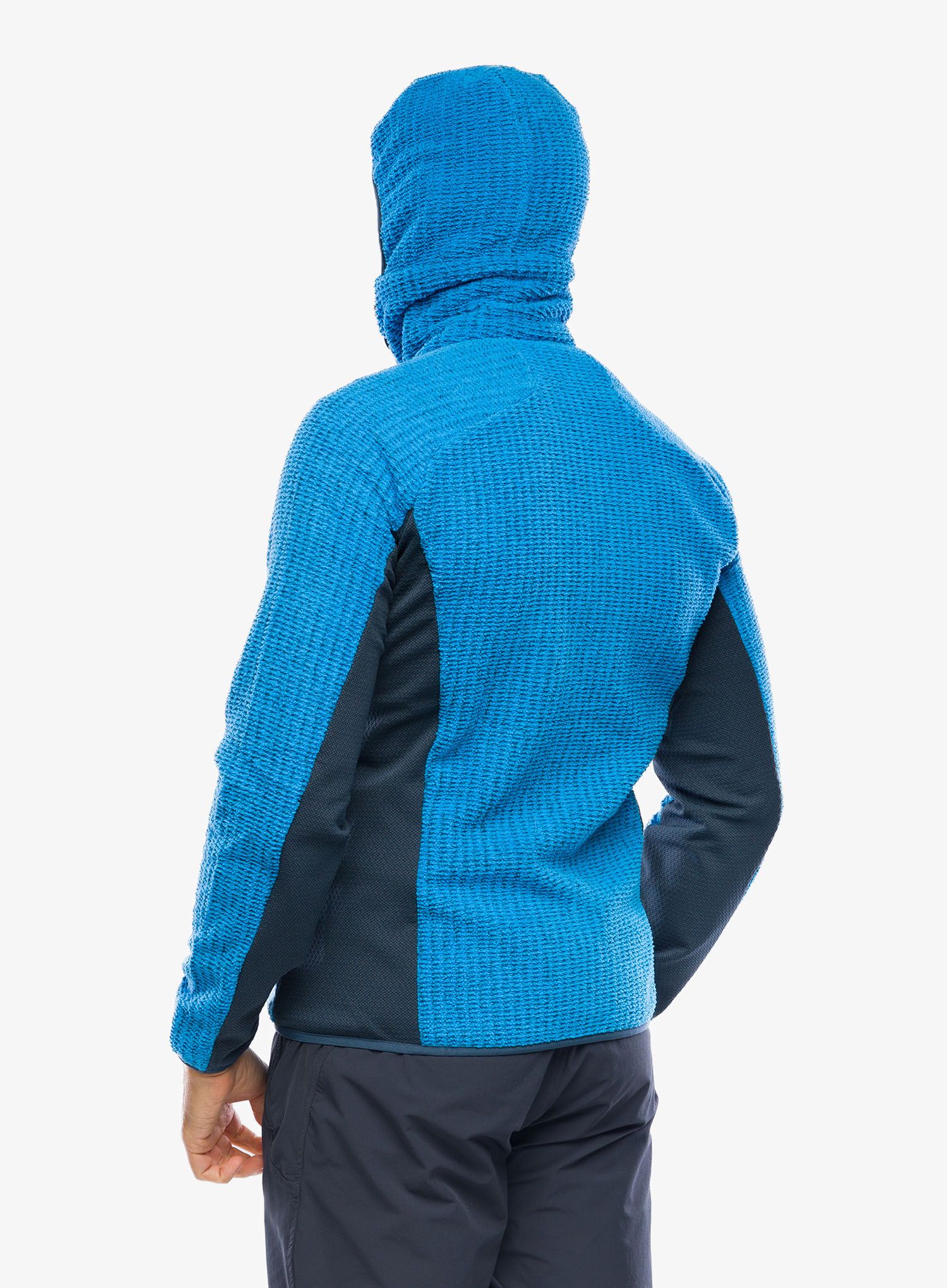 Jopica s kapuco Karpos Rocchetta Hoodie Fleece - diva blue/midnight