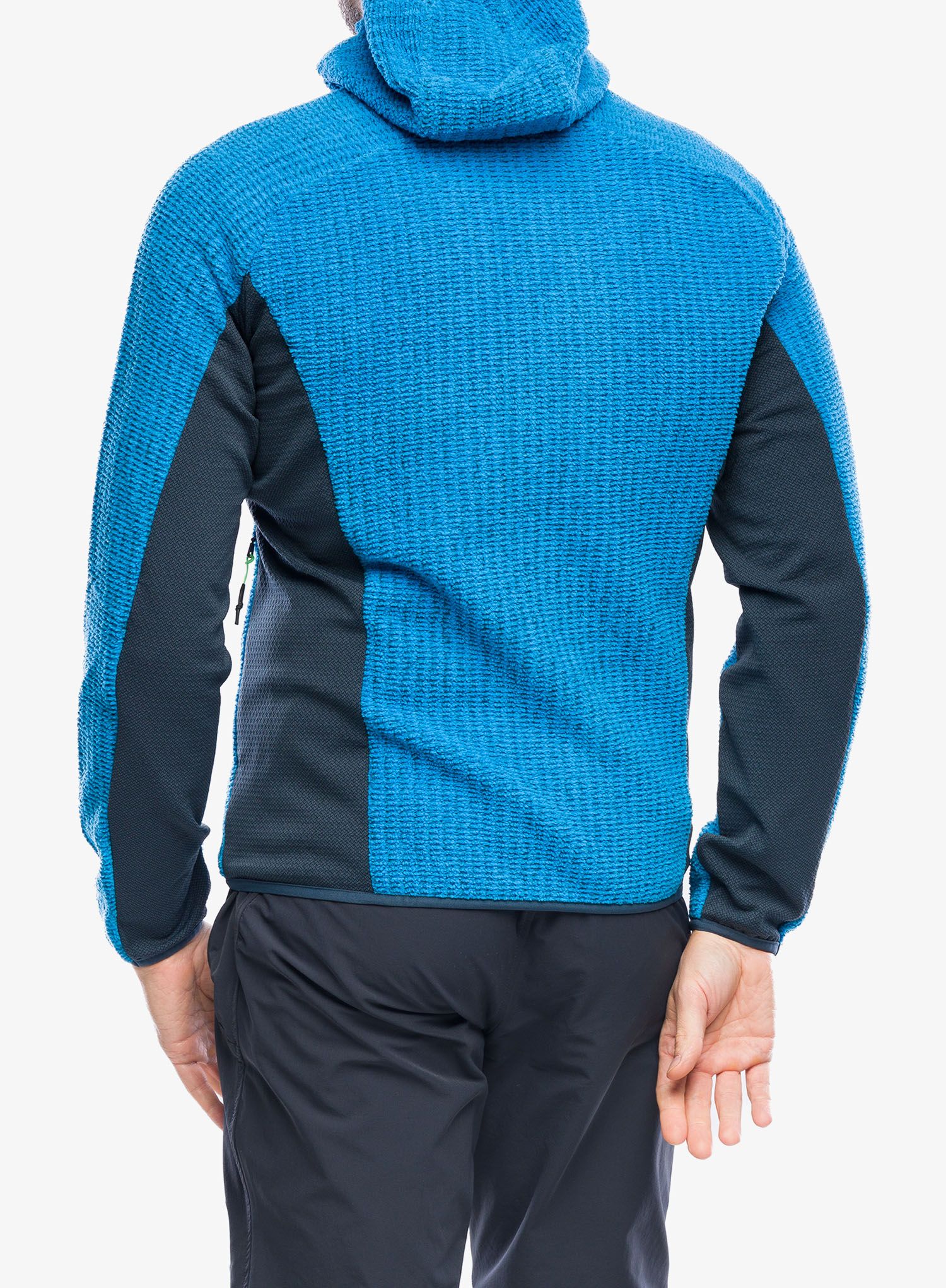 Jopica s kapuco Karpos Rocchetta Hoodie Fleece - diva blue/midnight