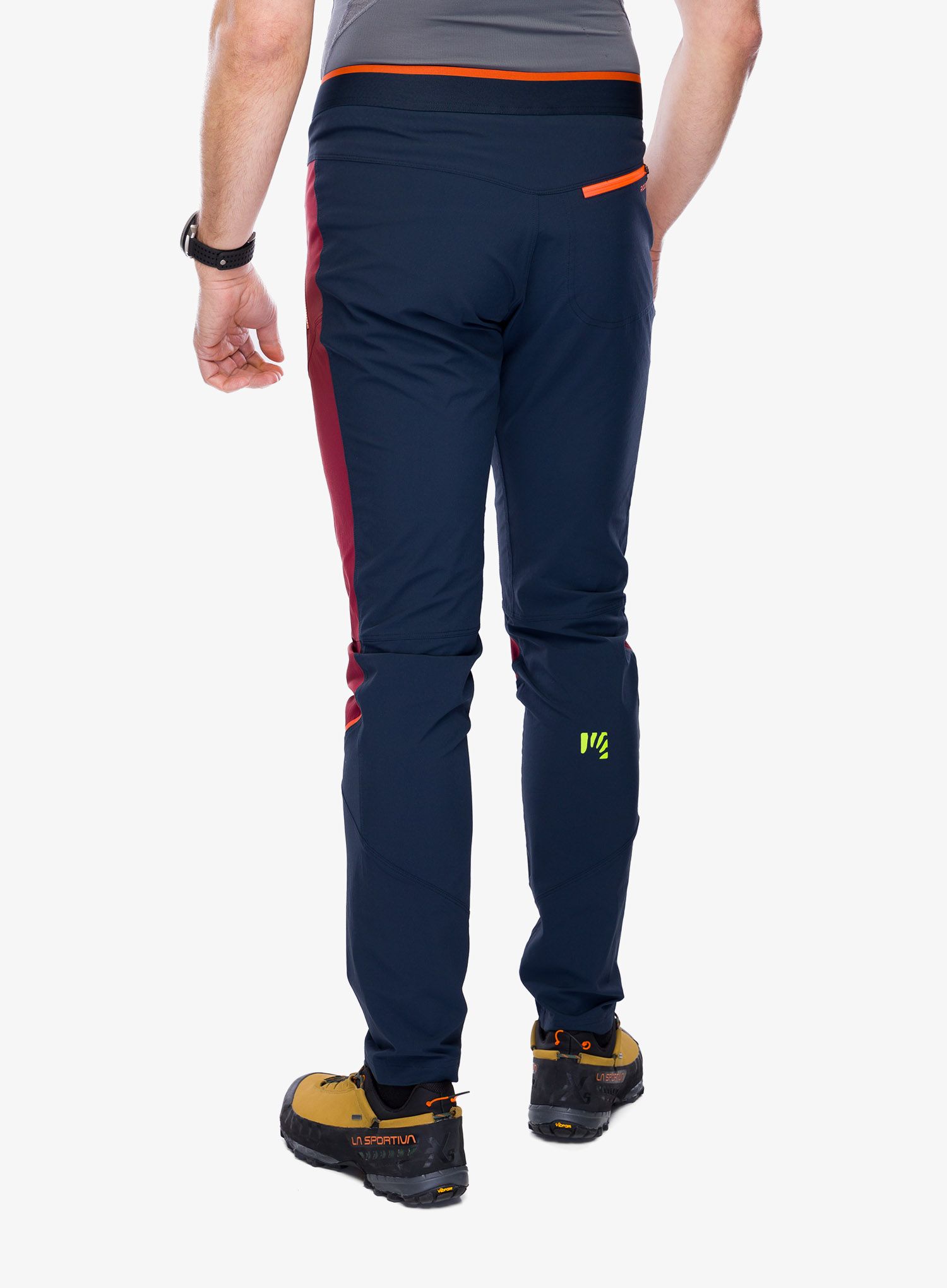 Hlače Karpos Rock Evo Pant - pomegranate/outer space