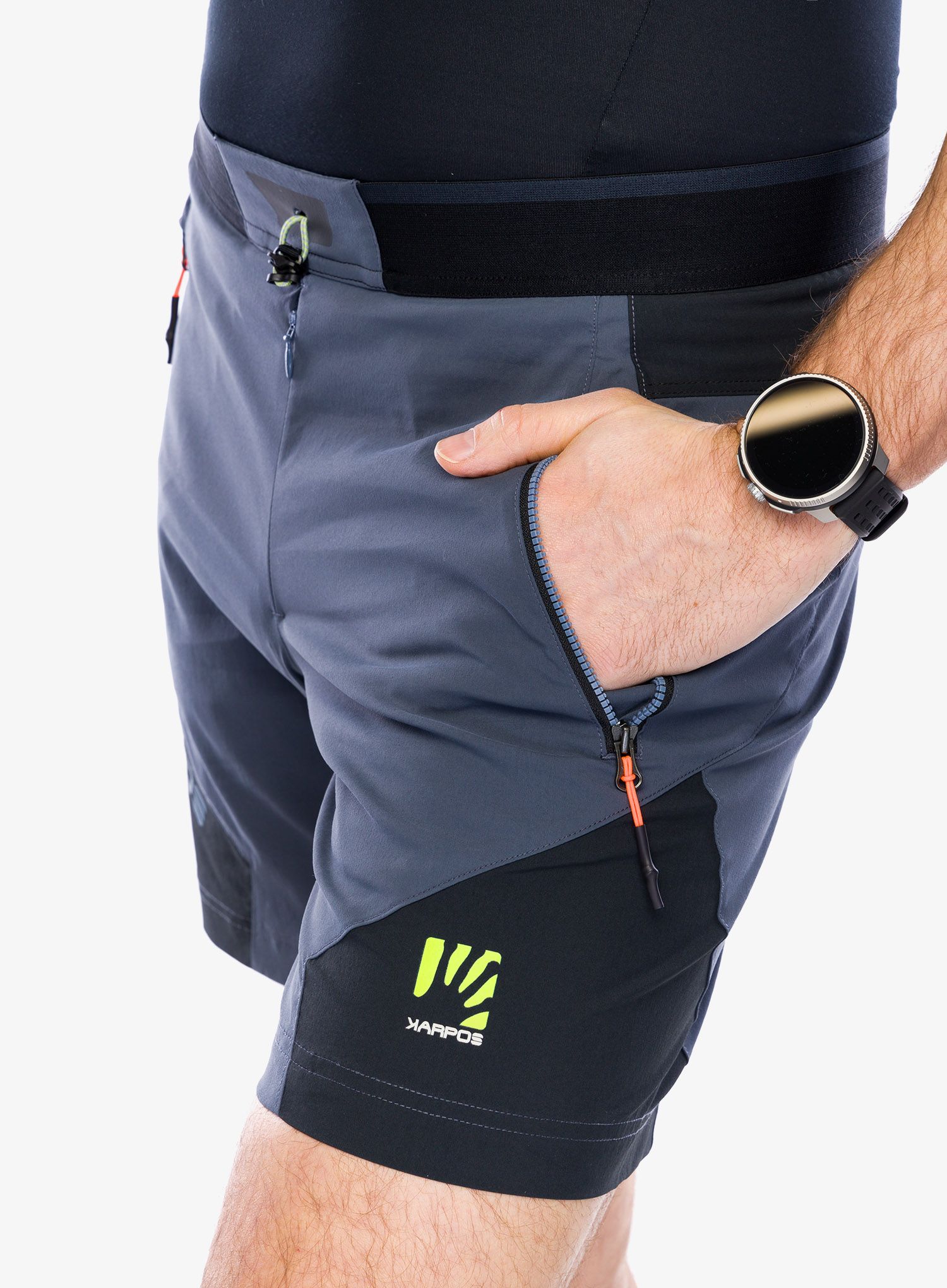 Moške kratke hlače Karpos Rock Evo Shorts - ombre blue/black