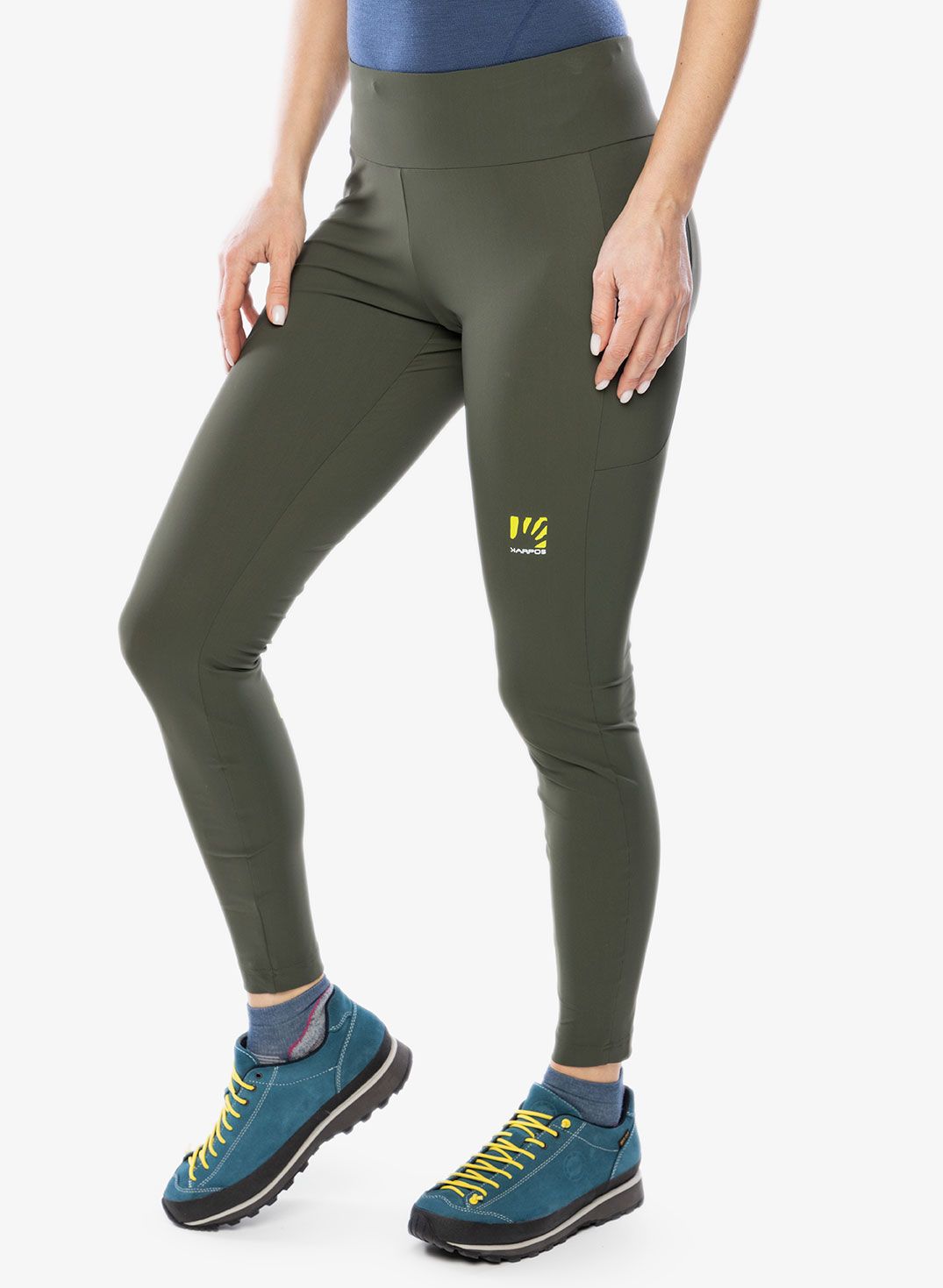 Ženske pajkice Karpos Rock Evo Tights - rifle green