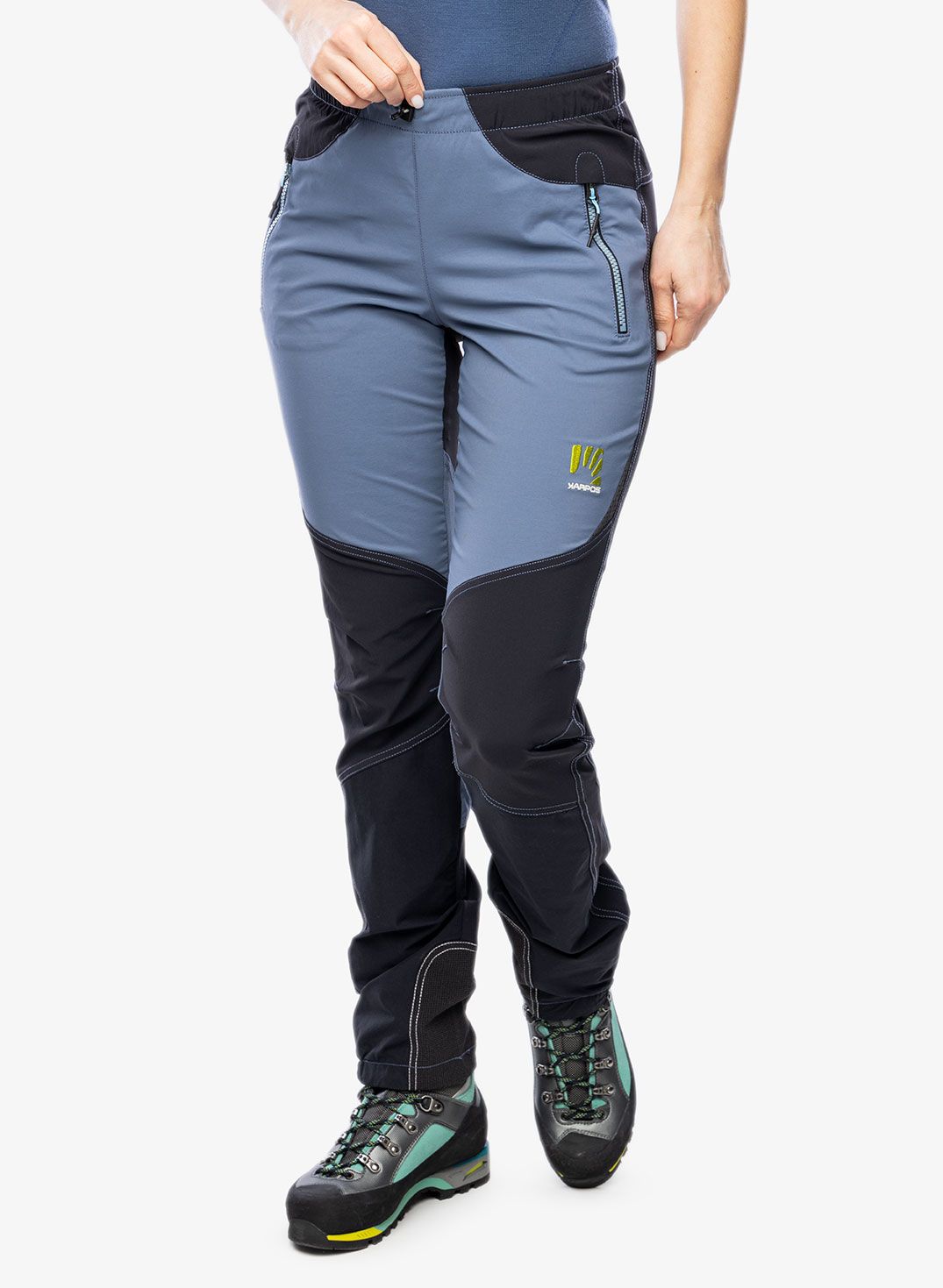 Ženske pohodniške hlače Karpos Rock Pants - vintage indigo/black