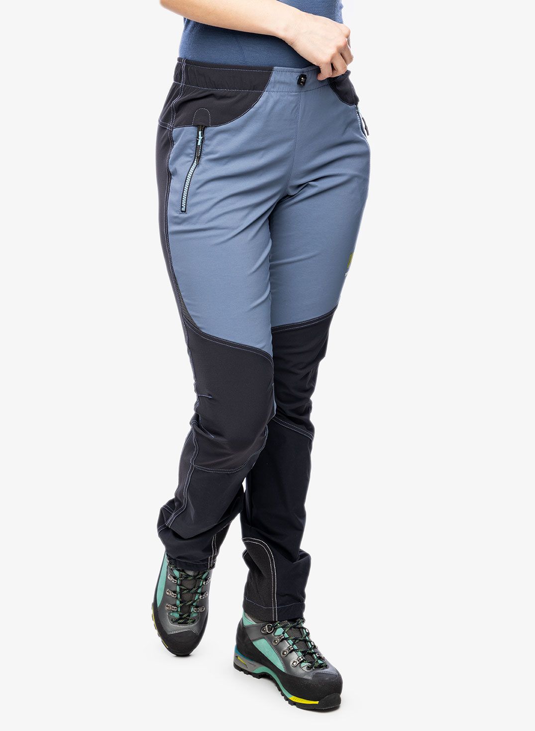Ženske pohodniške hlače Karpos Rock Pants - vintage indigo/black
