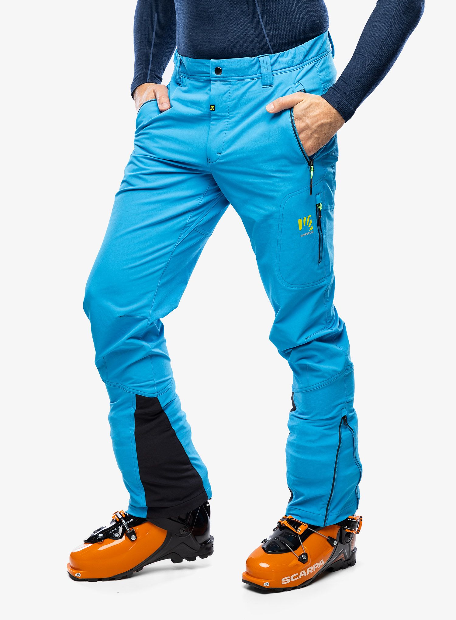 Hlače za turno smučanje Karpos San Martino Pant - diva blue