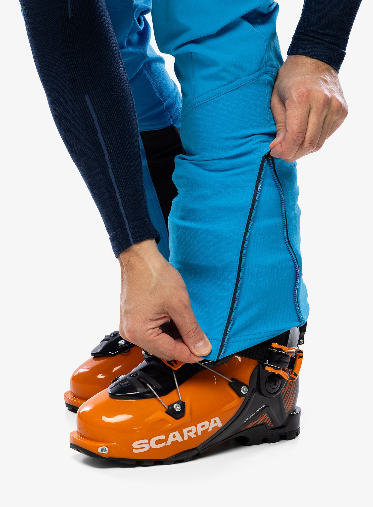 Hlače za turno smučanje Karpos San Martino Pant - diva blue