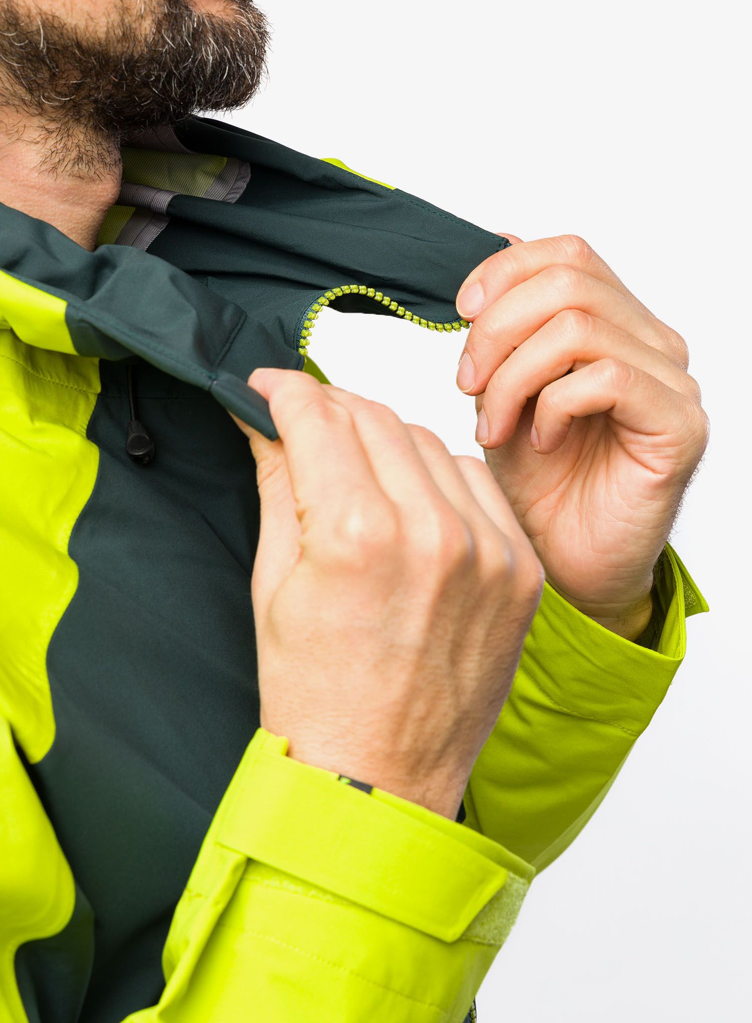 Jakna za turno smučanje Karpos Storm Evo Jacket - forest/kiwi colada