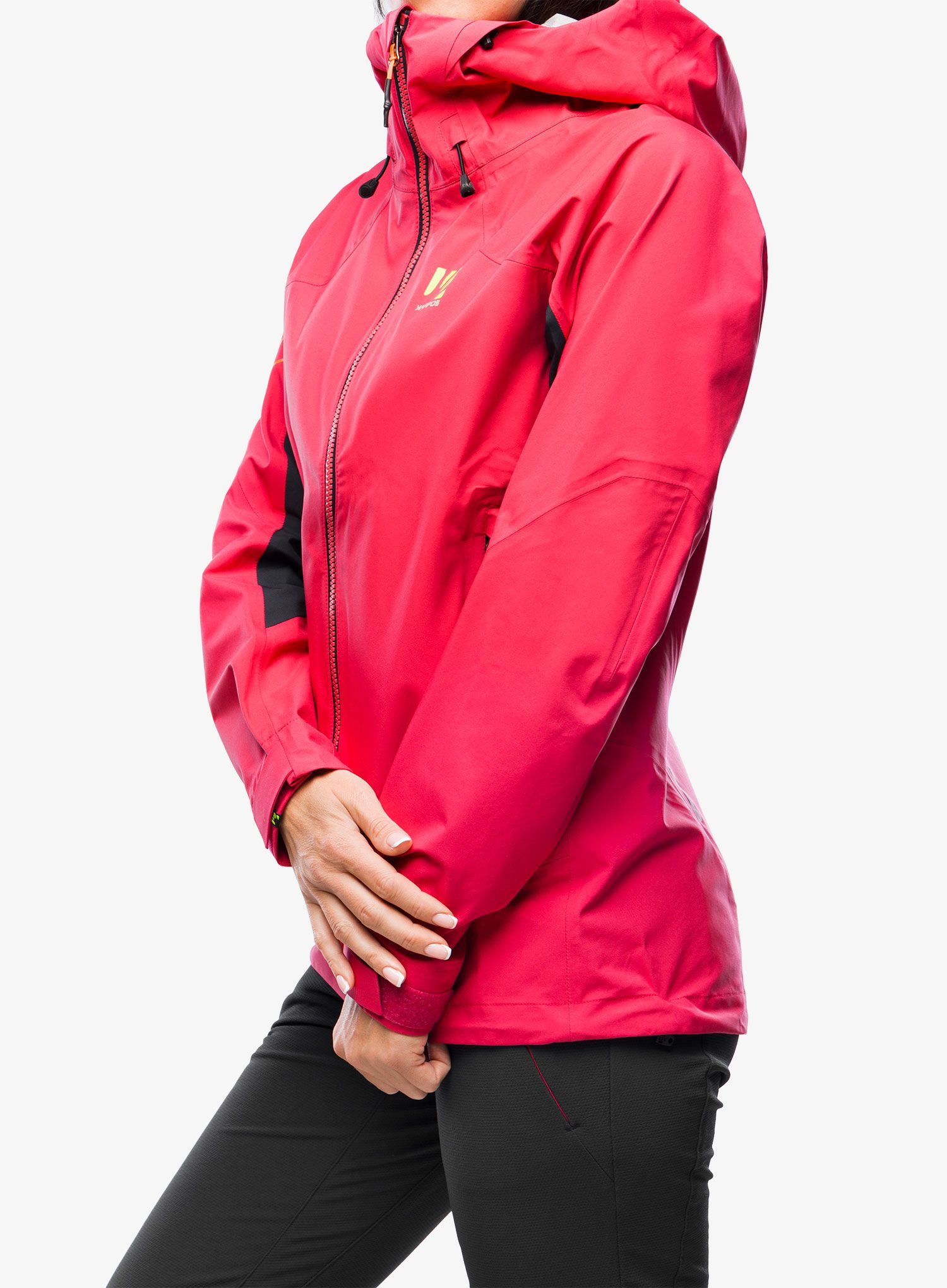 Ženska nepremočljiva jakna Karpos Storm Evo Jacket - granita/vulcan
