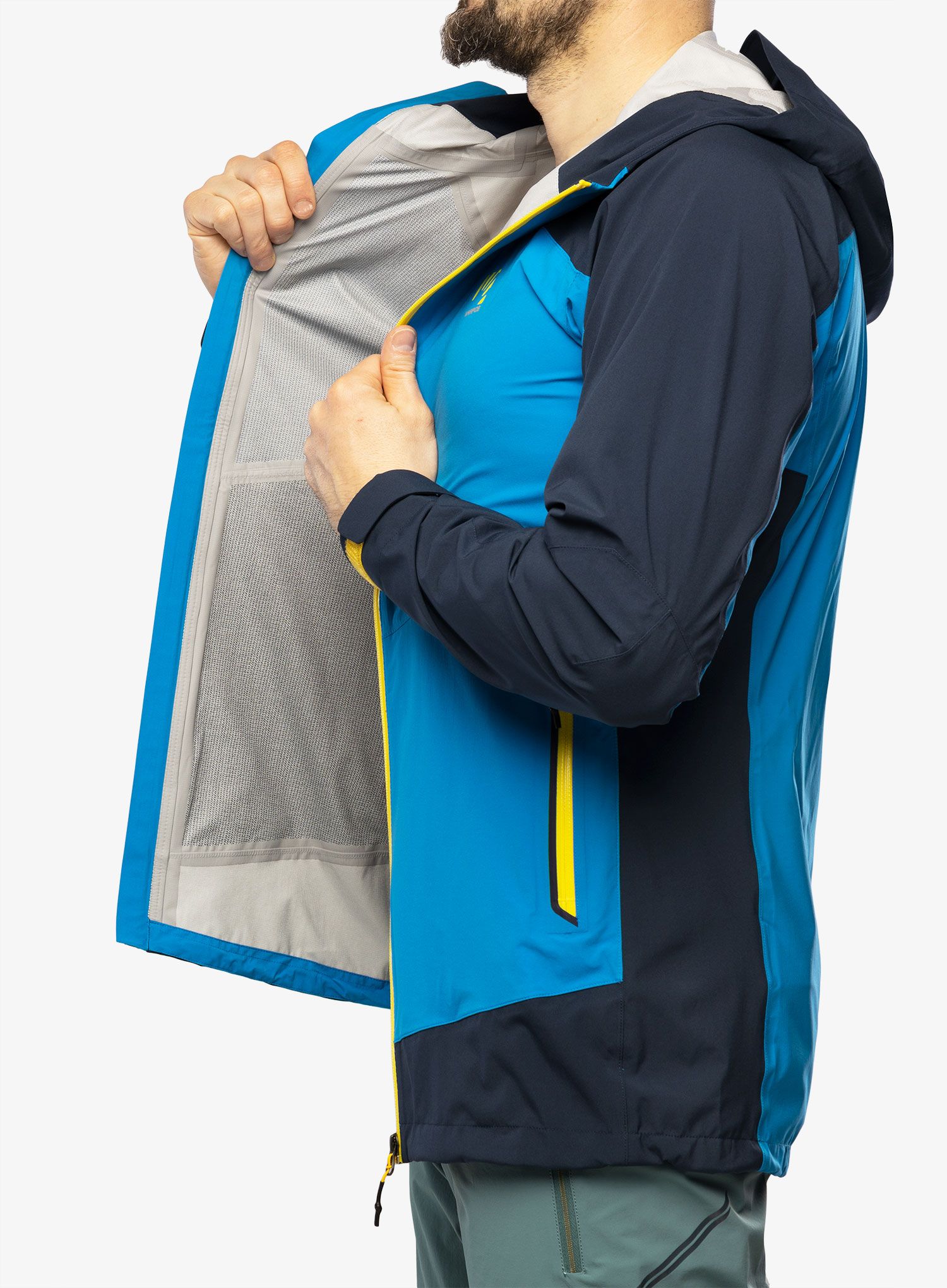 Nepremočljiva jakna Karpos Temporale Jacket - indigo bunting/outer space