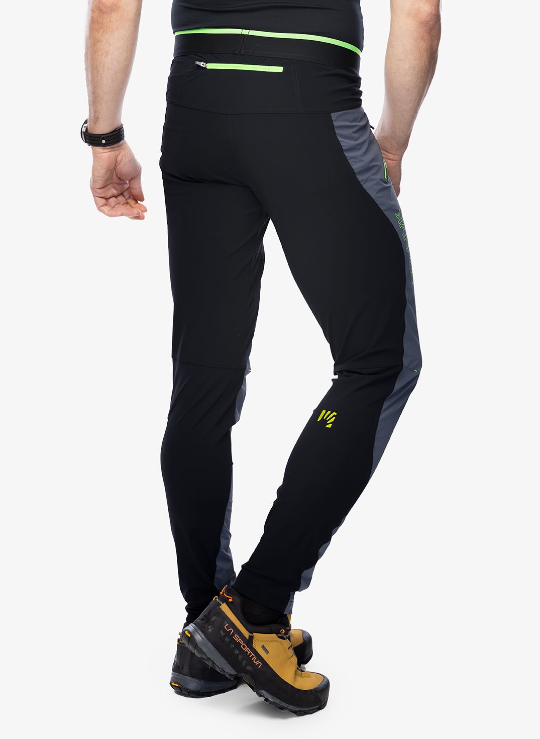 Pohodne hlače Karpos Tre Cime Evolution Pant - ombre blue/black/jasmine green