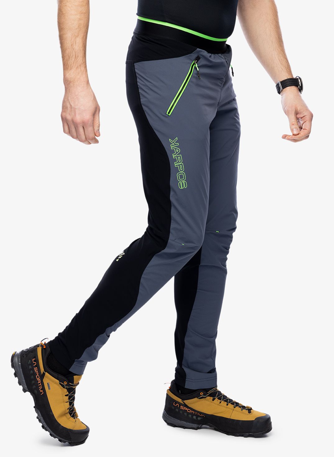 Pohodne hlače Karpos Tre Cime Evolution Pant - ombre blue/black/jasmine green