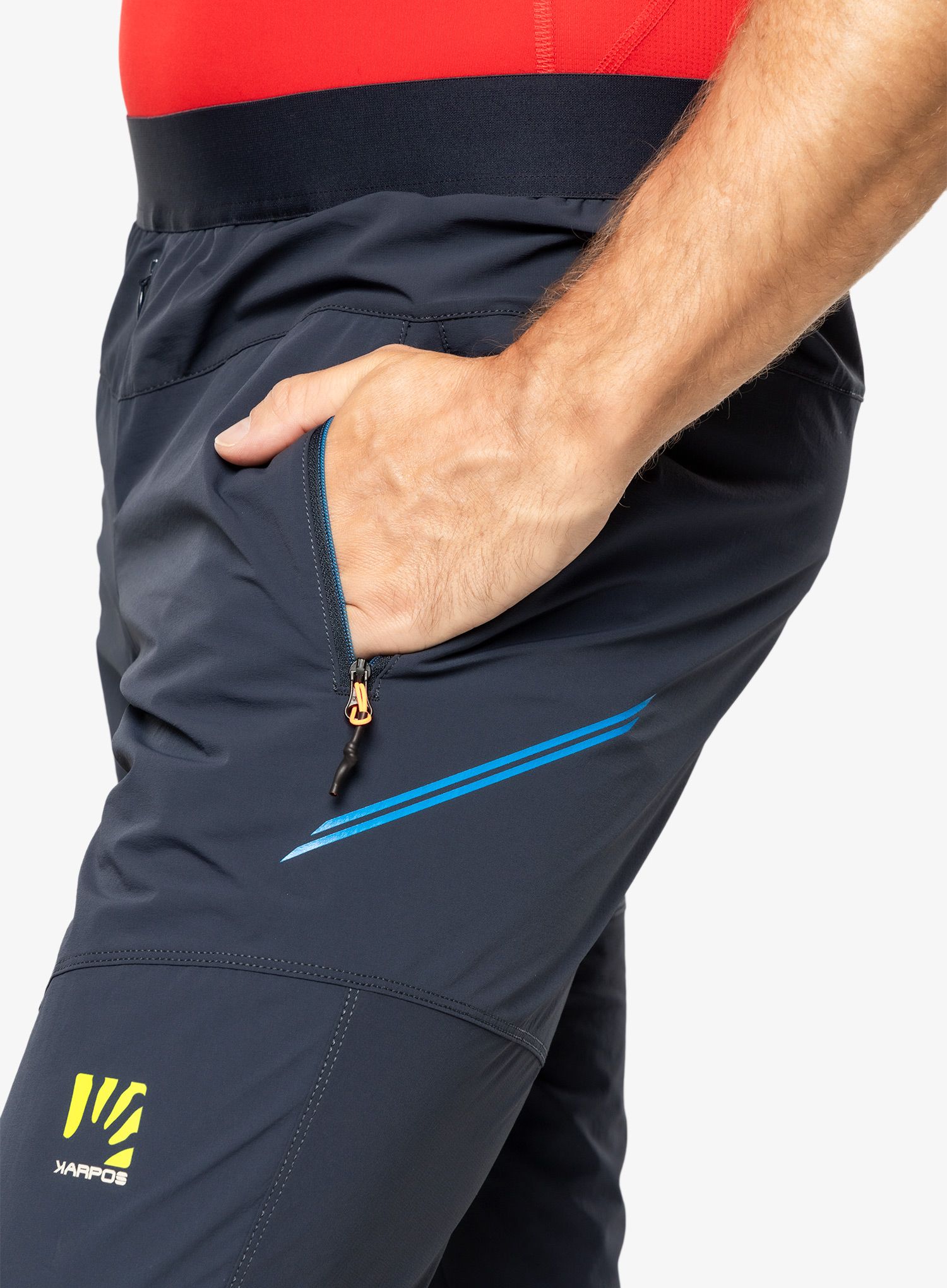 Moške hlače Karpos Tre Cime Pant - outer space/indigo bunting