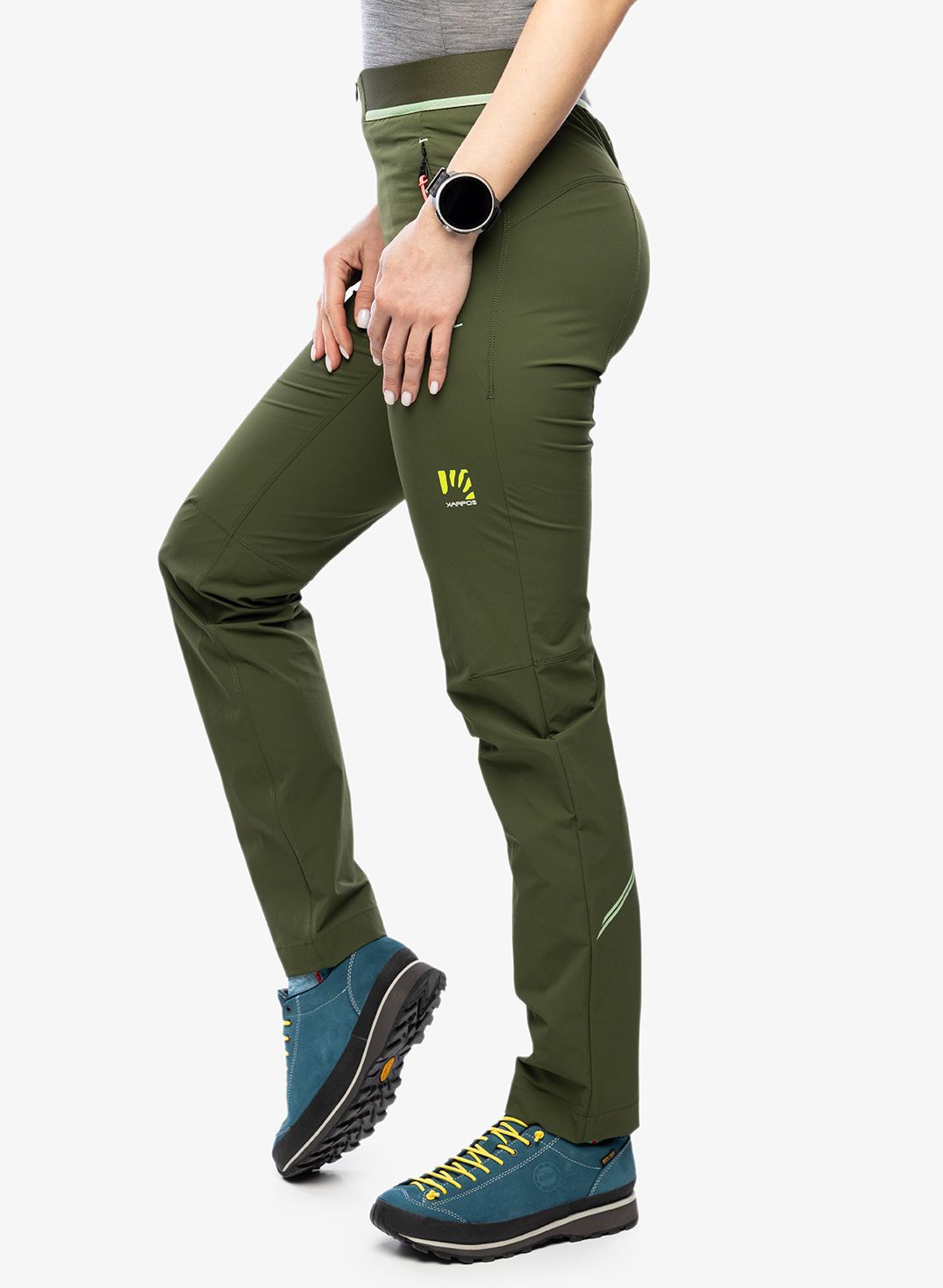 Ženske hlače Karpos Tre Cime Pant - rifle green/arcadian
