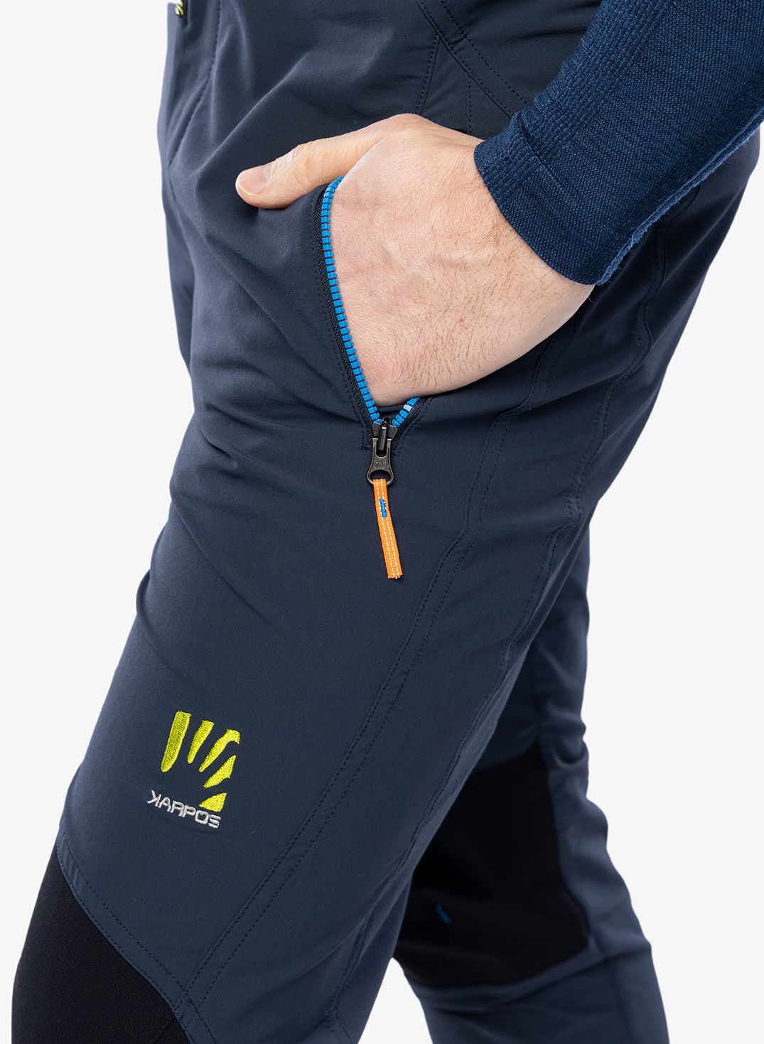 Hlače Karpos Wall Evo Pants - outer space/indigo b.