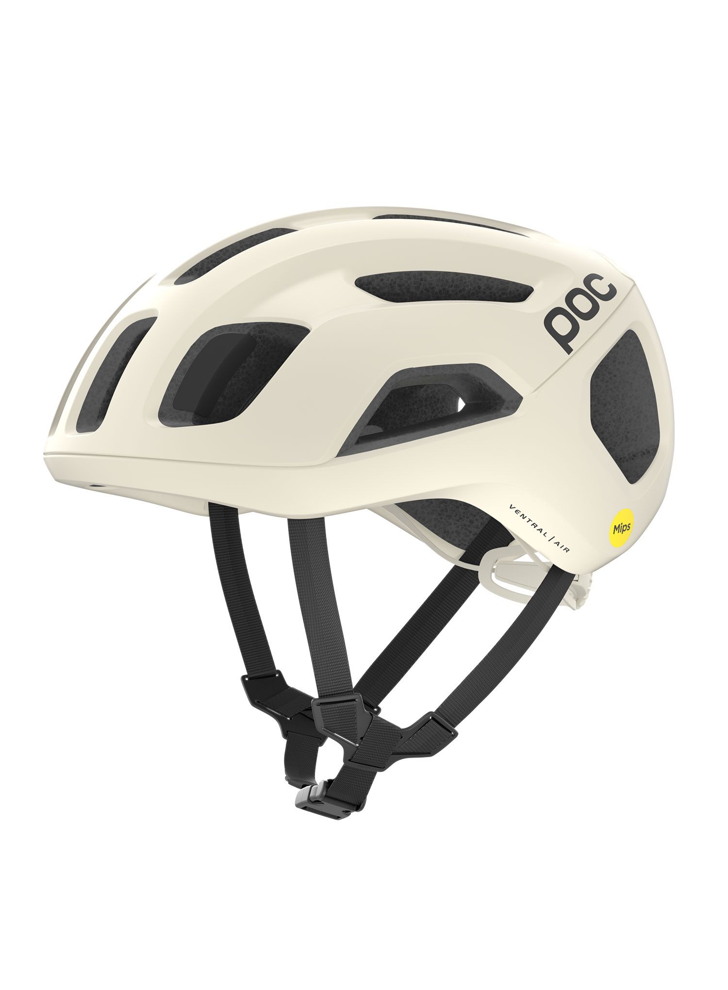 Cestna kolesarska čelada POC Ventral Air Mips - okenite off/white matt