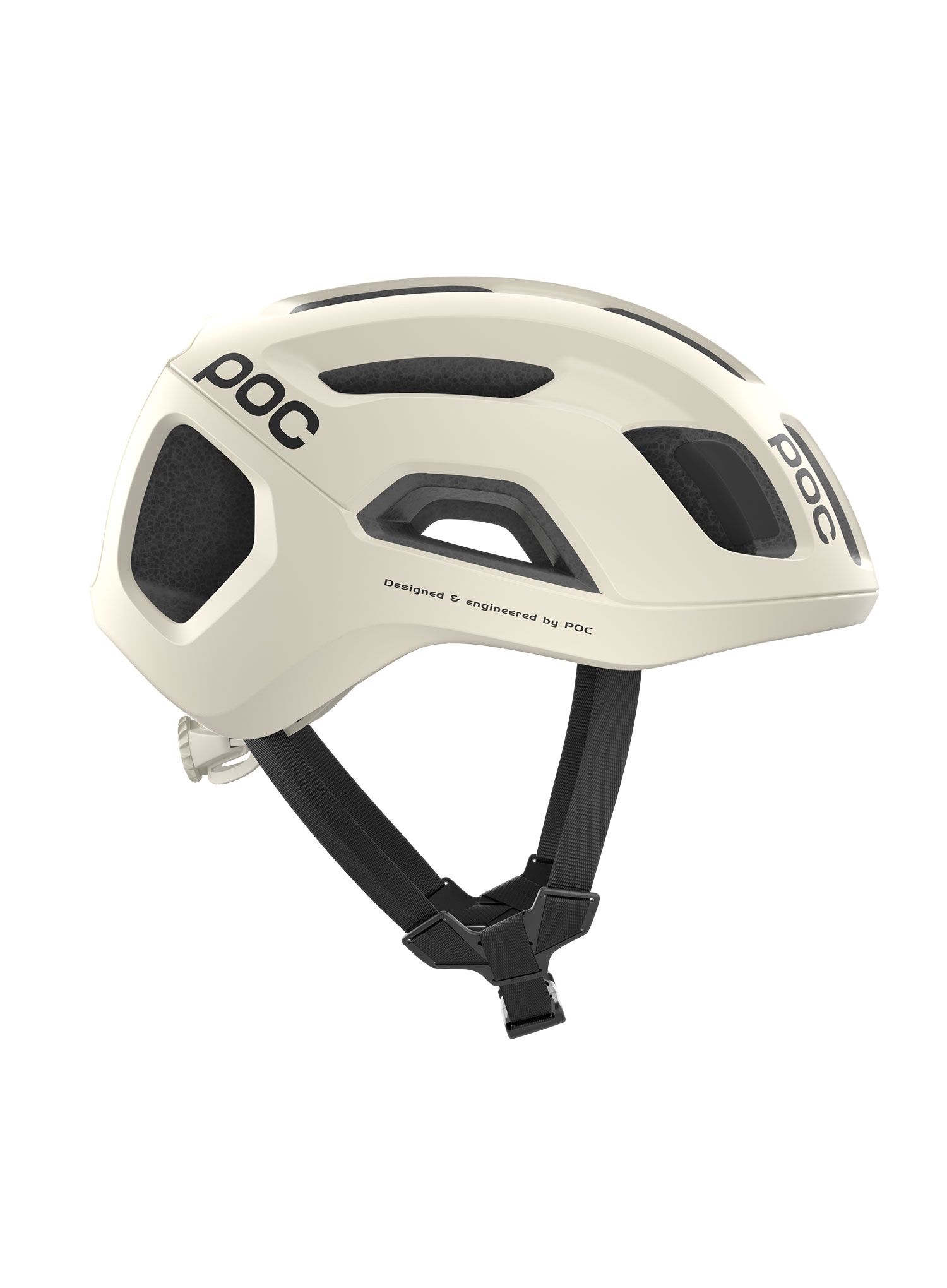 Cestna kolesarska čelada POC Ventral Air Mips - okenite off/white matt