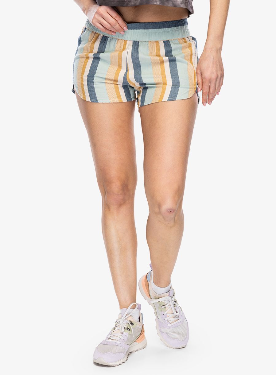 Ženske kratke hlače Kavu Aberdeen - palisade stripe