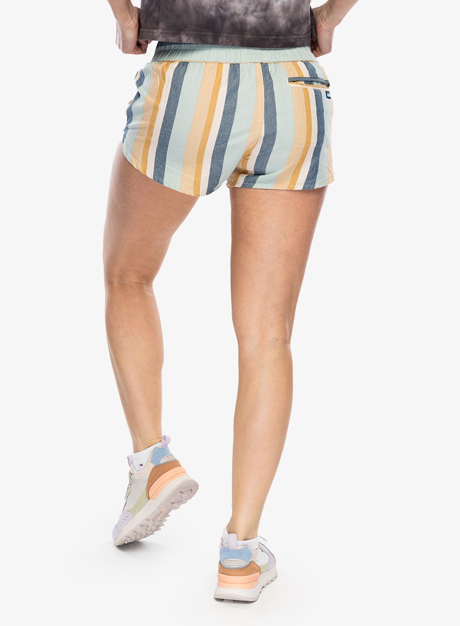 Ženske kratke hlače Kavu Aberdeen - palisade stripe