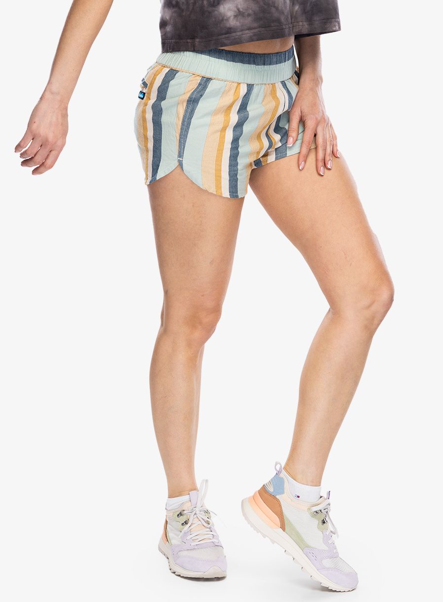 Ženske kratke hlače Kavu Aberdeen - palisade stripe