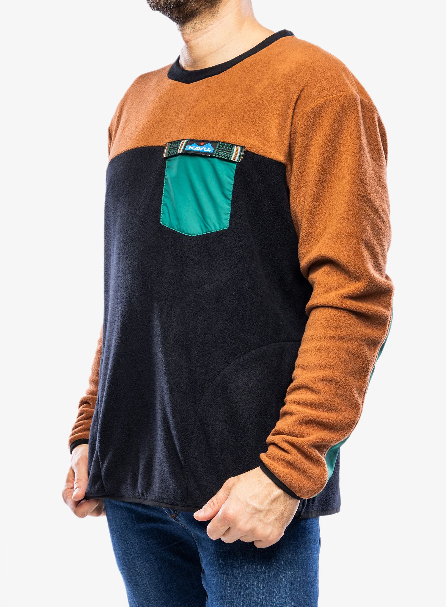 Puloverji brez kapuce Kavu Crew Who - woodlot
