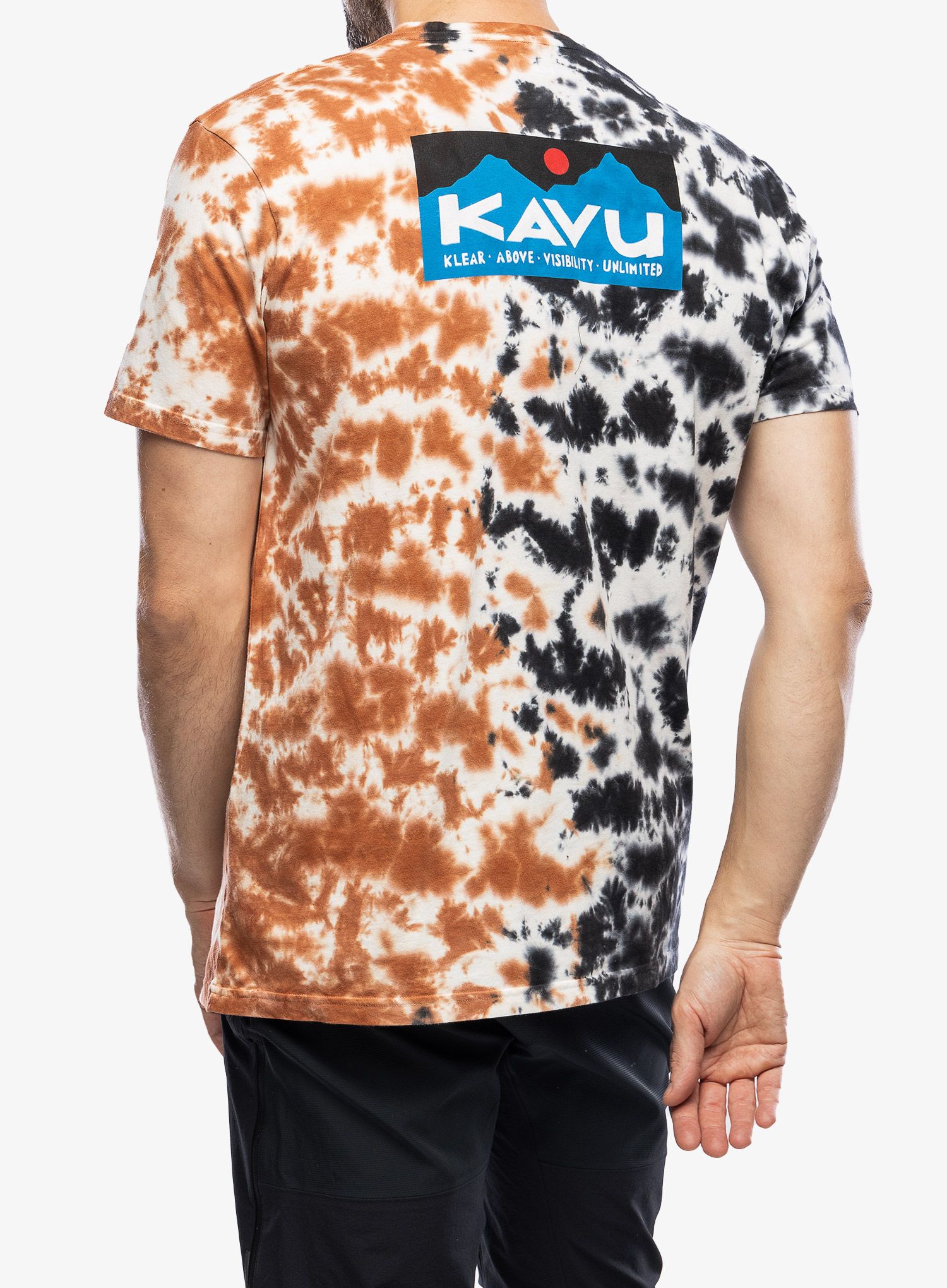 Bombažna majica Kavu Klear Above Etch Art - resin tie dye
