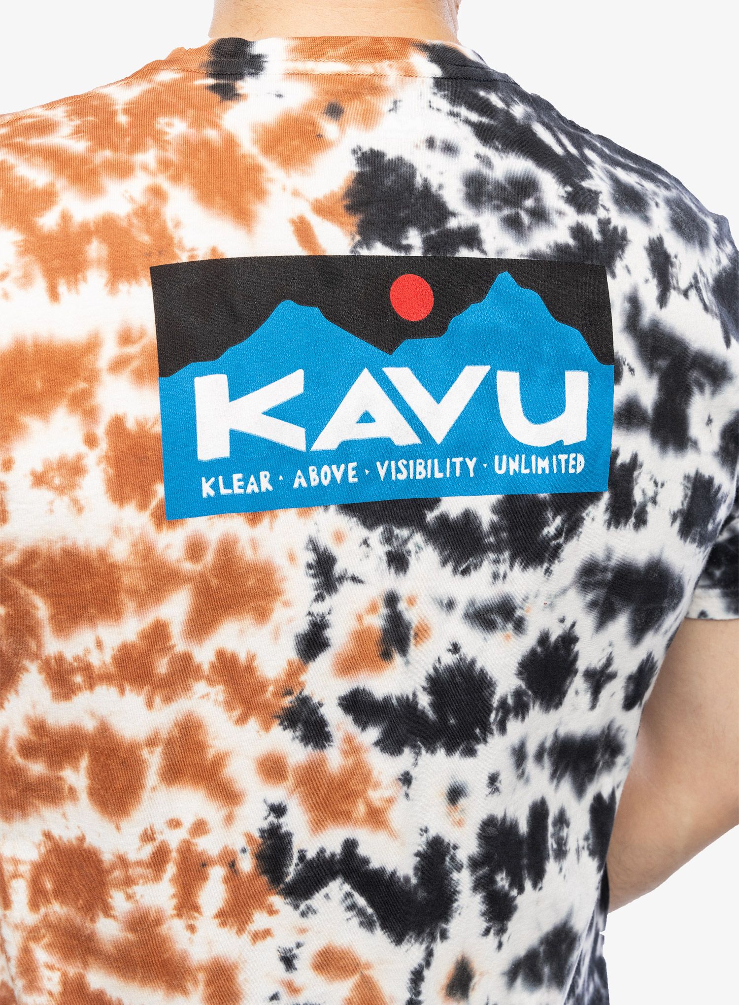 Bombažna majica Kavu Klear Above Etch Art - resin tie dye
