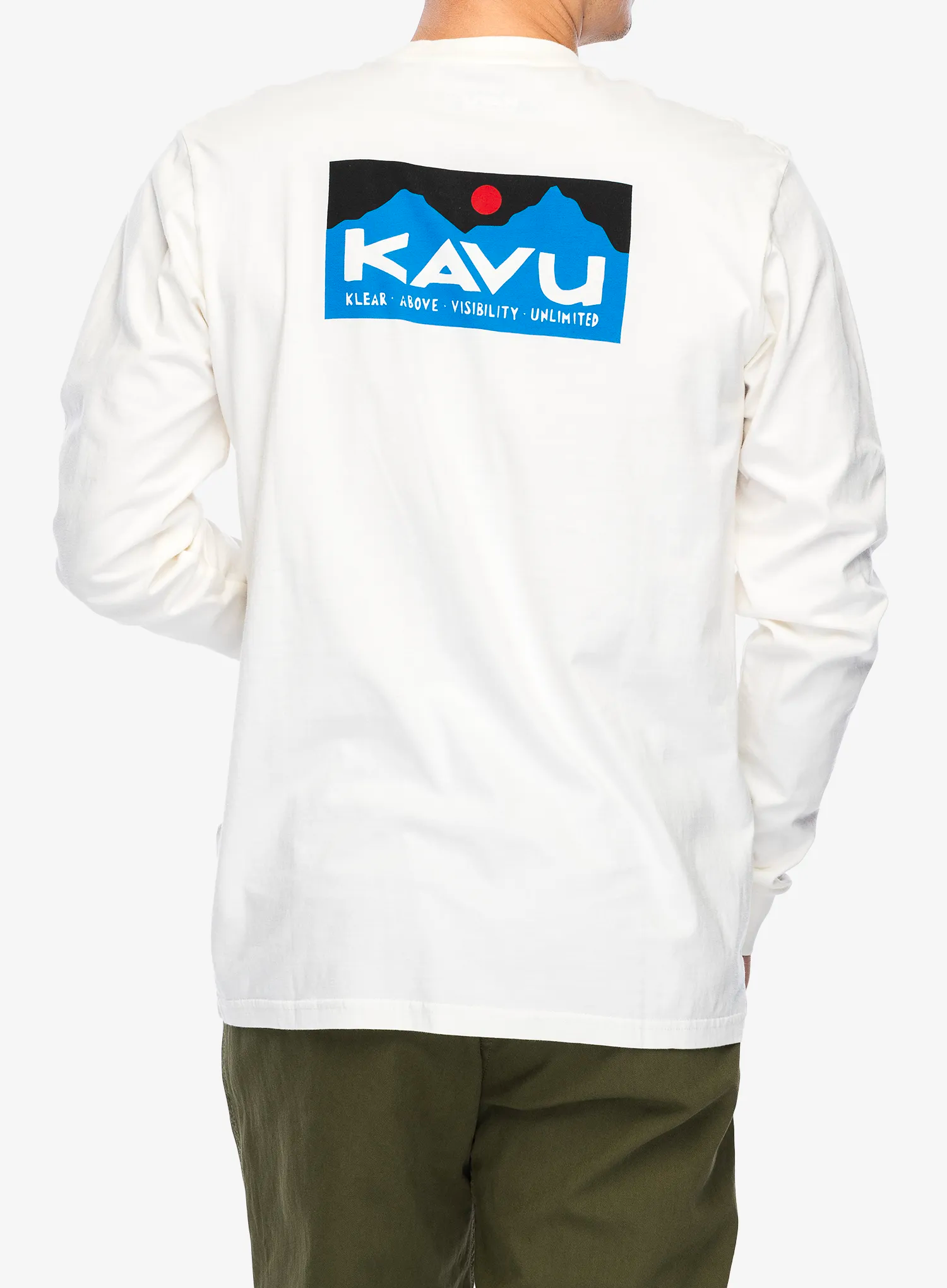 Majica z dolgimi rokavi Kavu LS Etch Art - off white