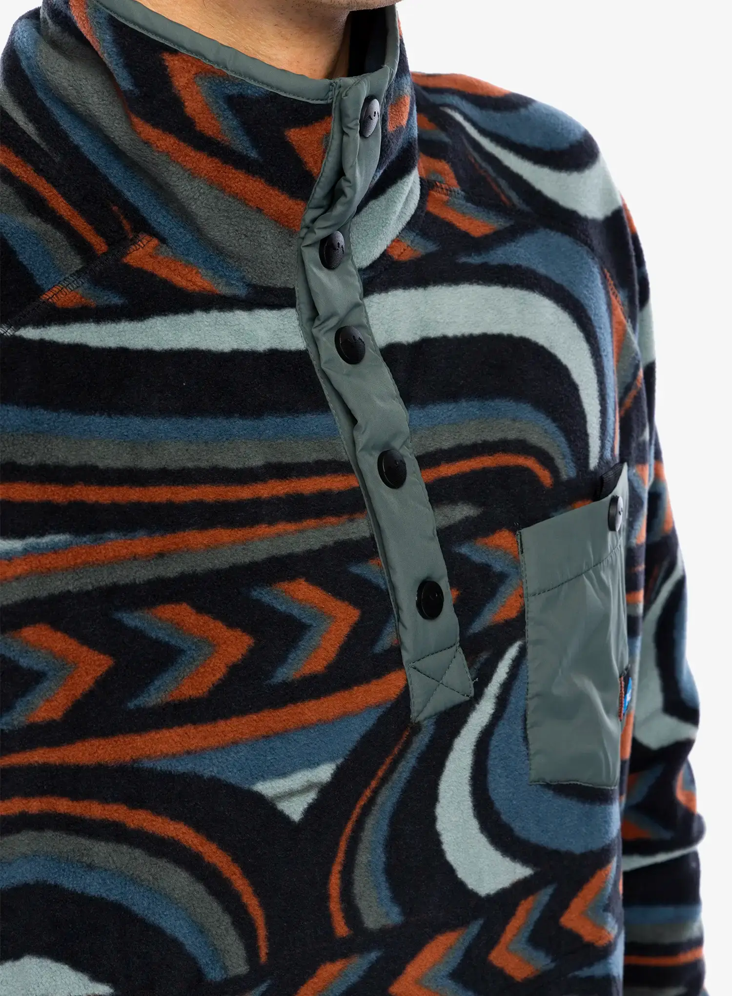 Flis Kavu Teannaway - riven stitch