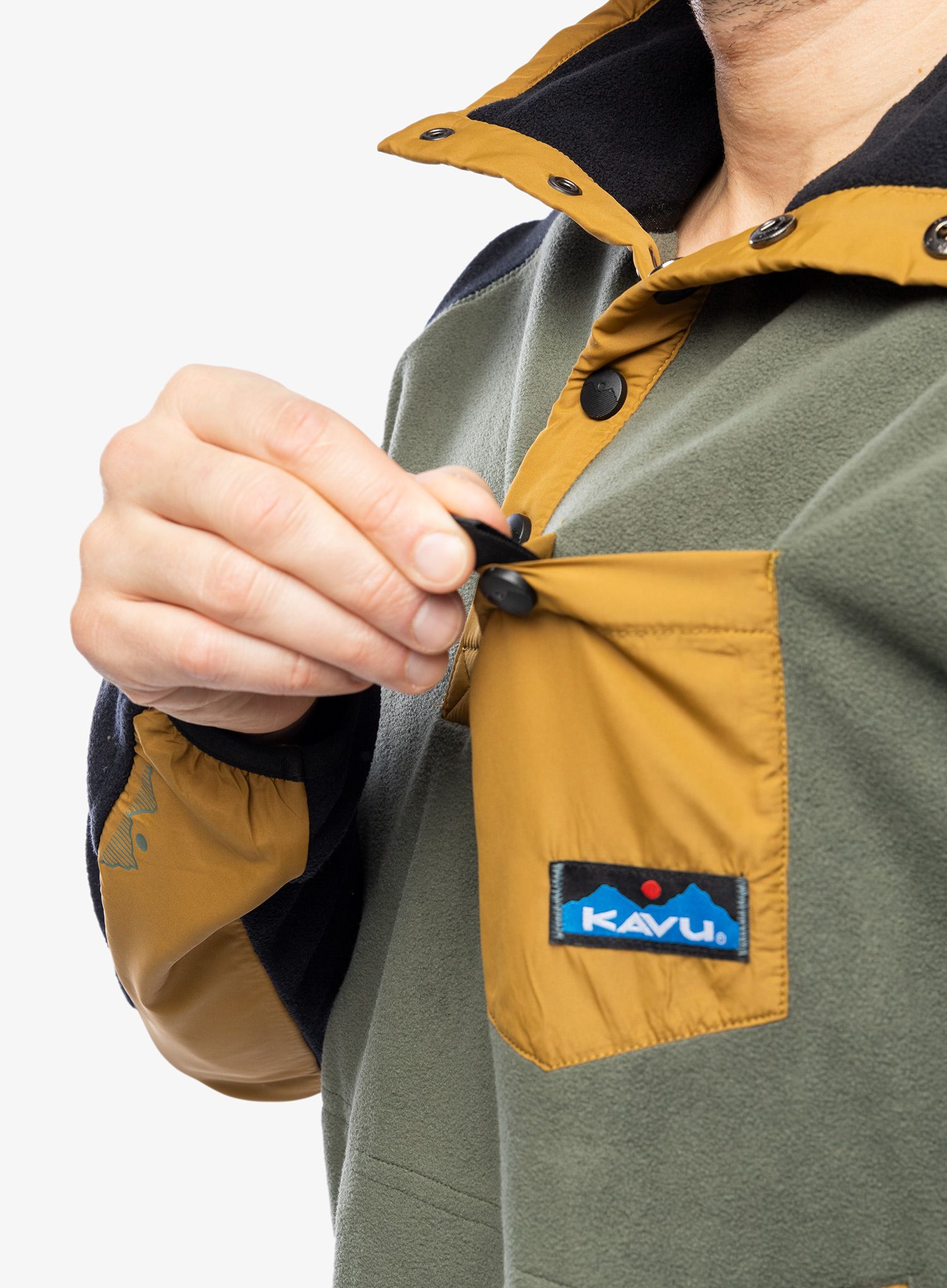 Flis Kavu Teannaway - shadow leaf