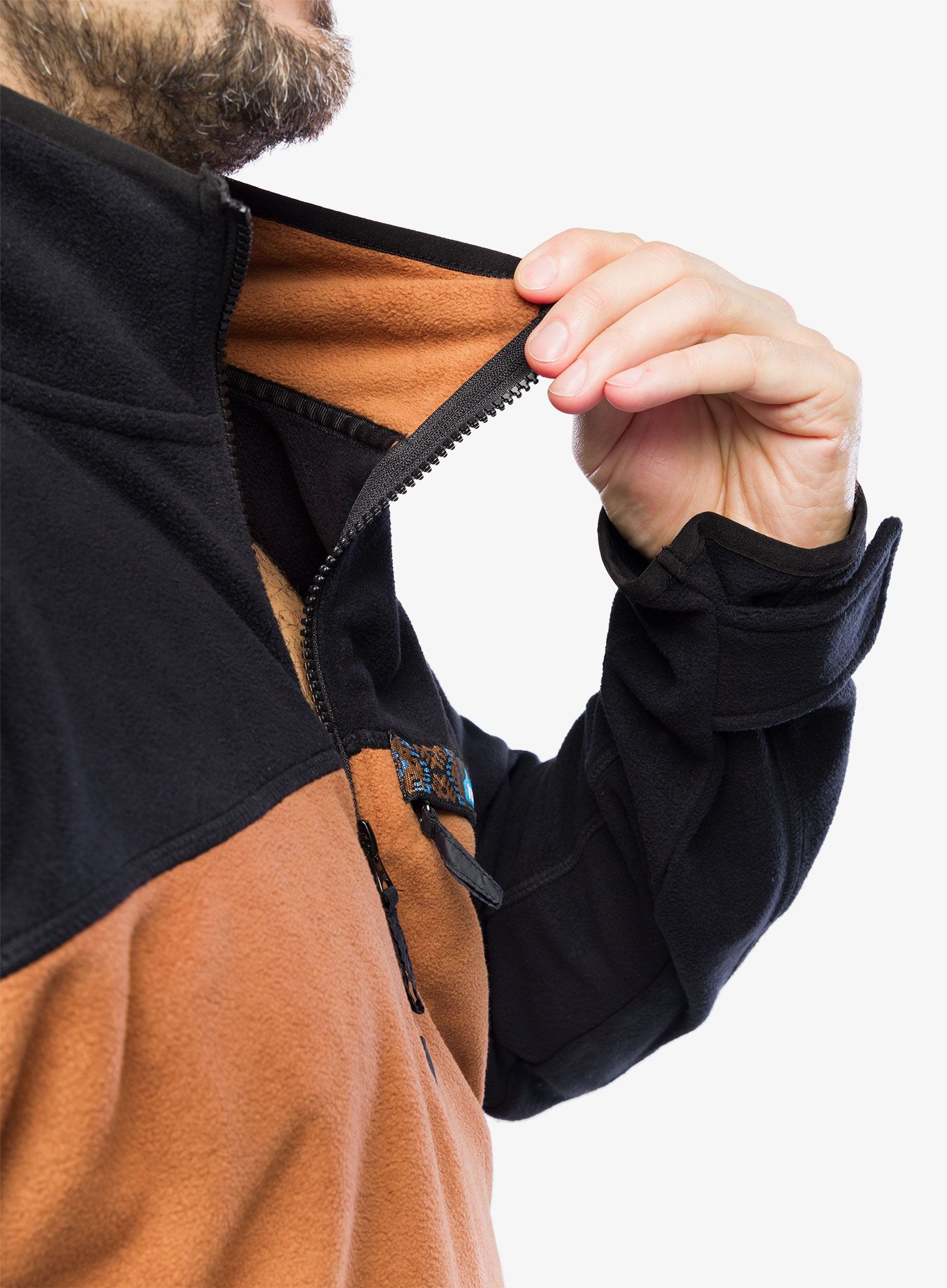 Flis Kavu Winter Throwshirt - bear oak