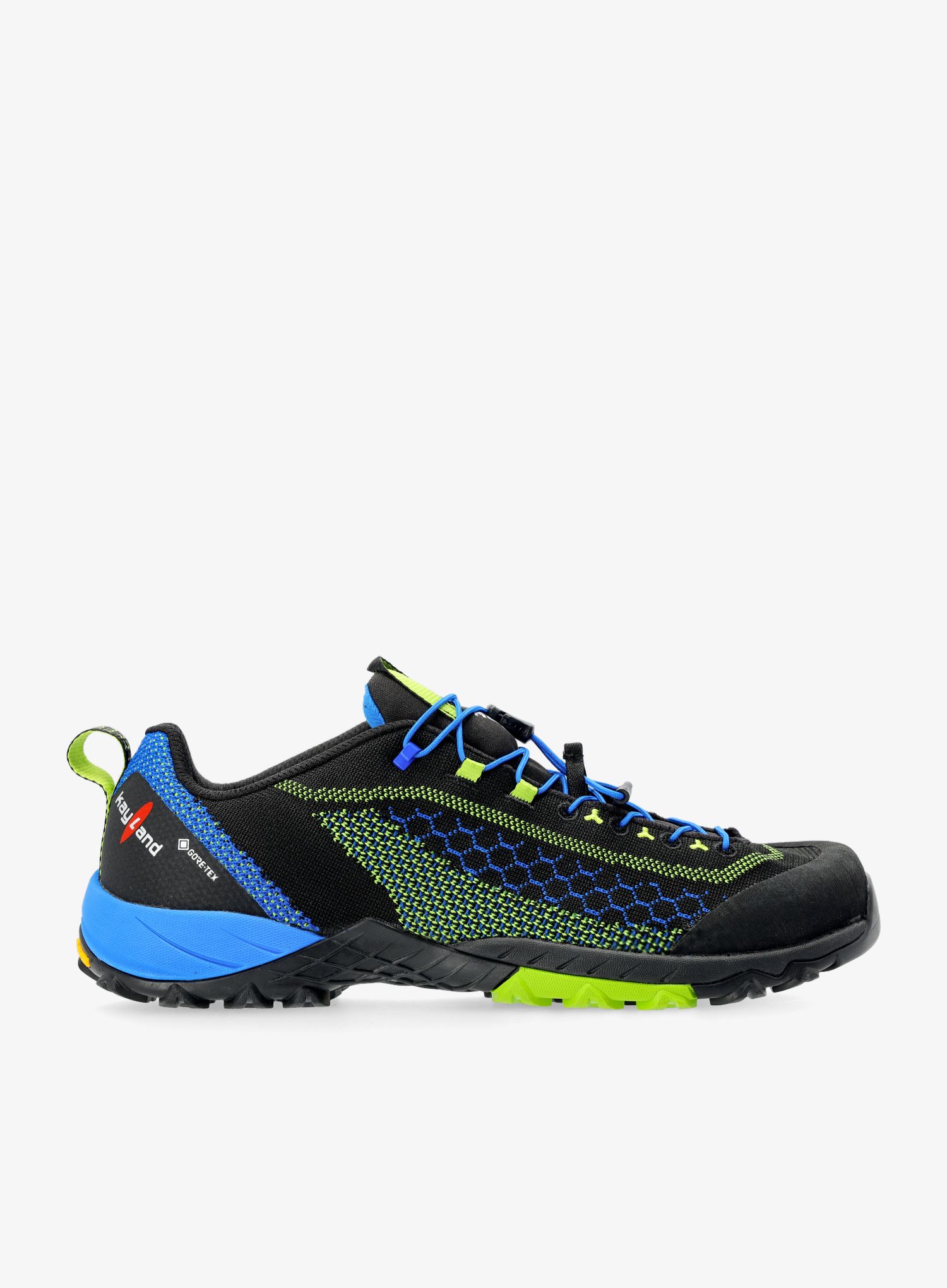 Moški pohodniški čevlji Kayland Alpha Knit GTX - black/blue
