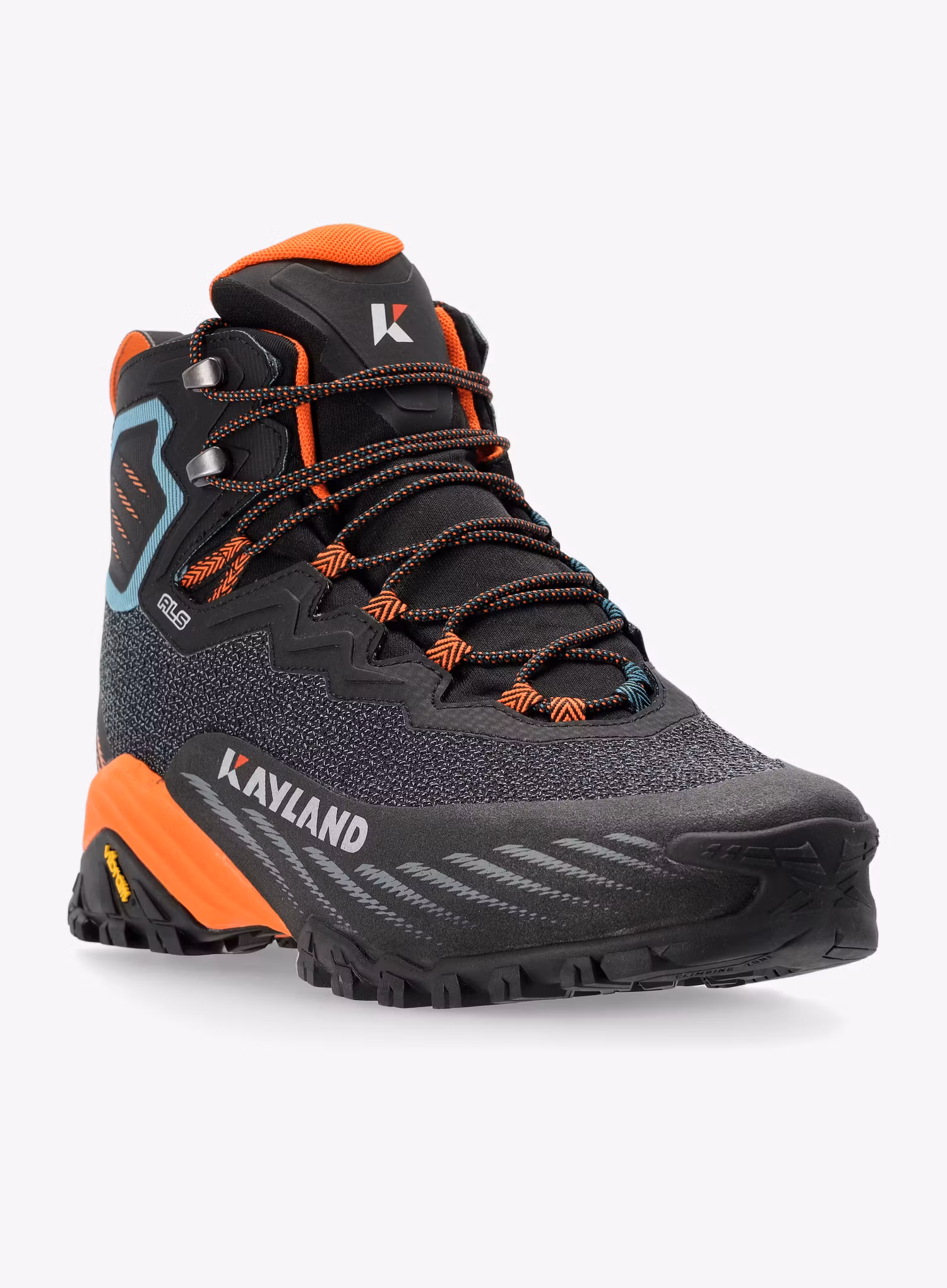 Visoki pohodniški čevlji Kayland Duke Mid GTX - black/orange