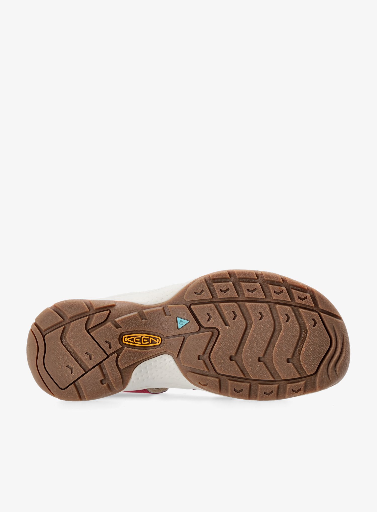 Ženski pohodniški sandali Keen Astoria West Sandal - merlot/scarlet ibis