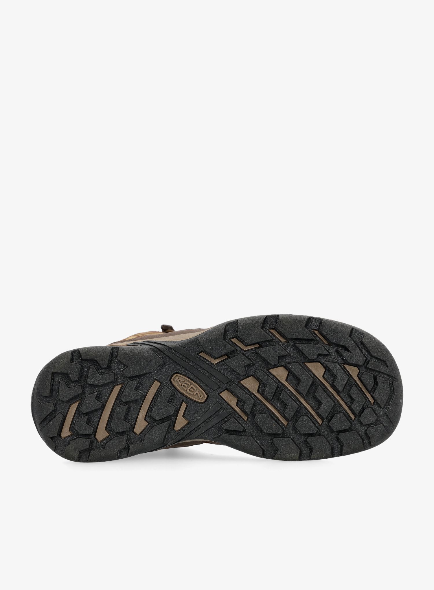 Moški pohodniški čevlji Keen Circadia Mid WP - bison/brindle