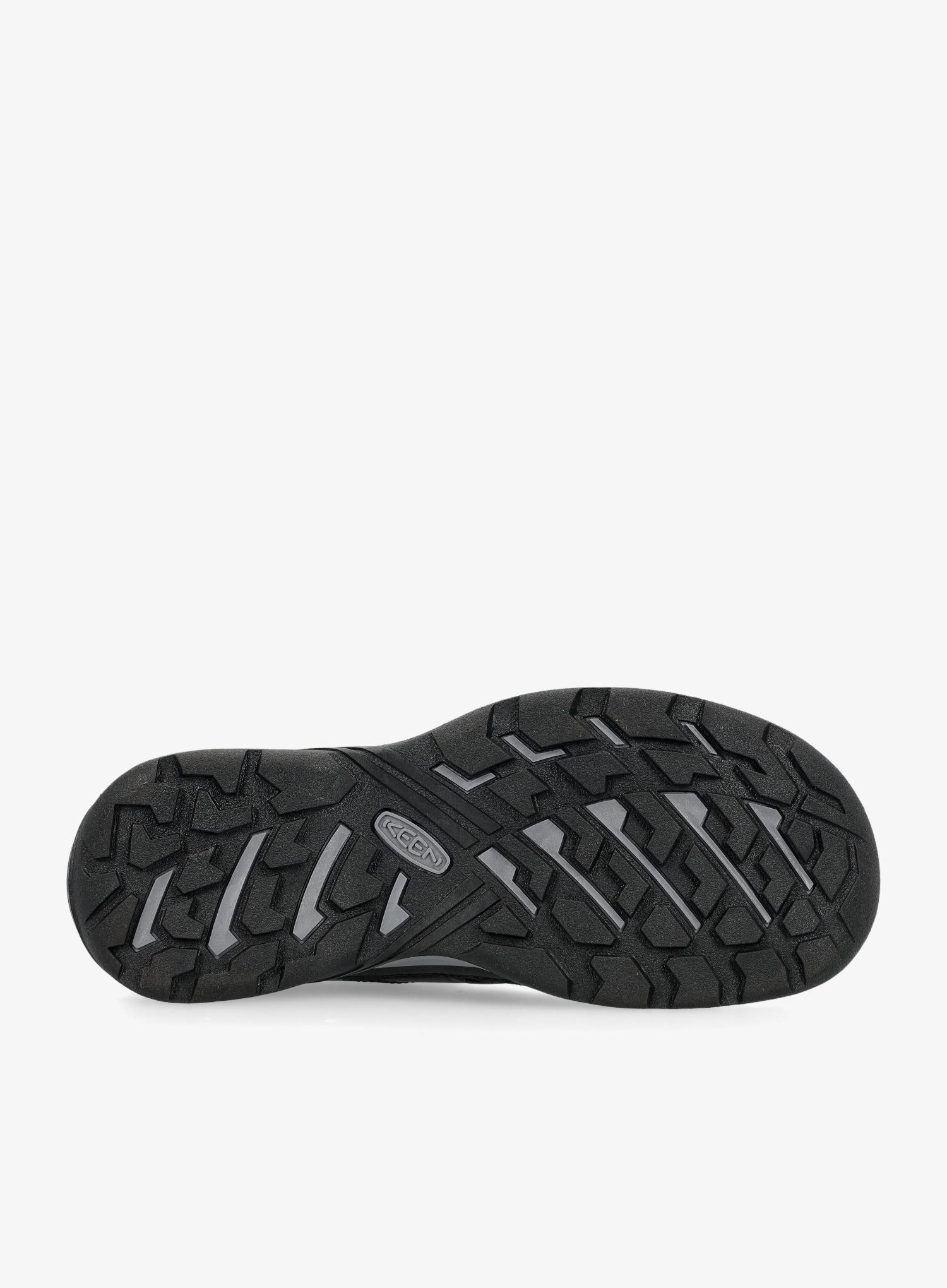 Moški pohodniški čevlji Keen Circadia WP - black/steel grey