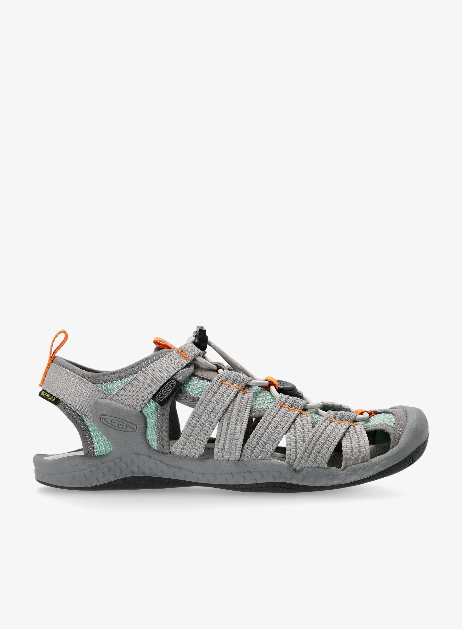 Ženski pohodniški sandali Keen Drift Creek H2 - alloy/granite green