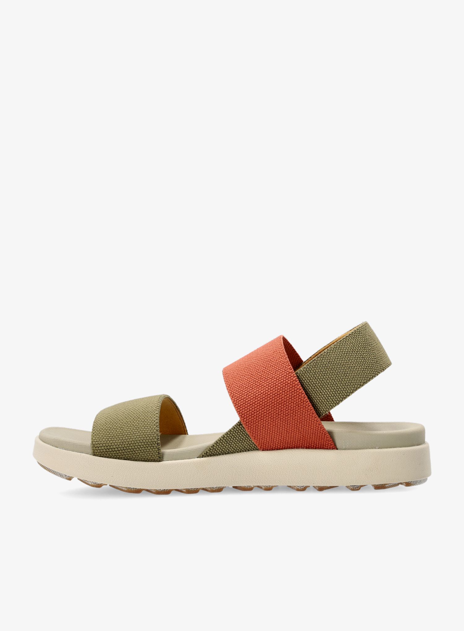 Ženski sandali Keen Elle Backstrap - martini olive/baked clay