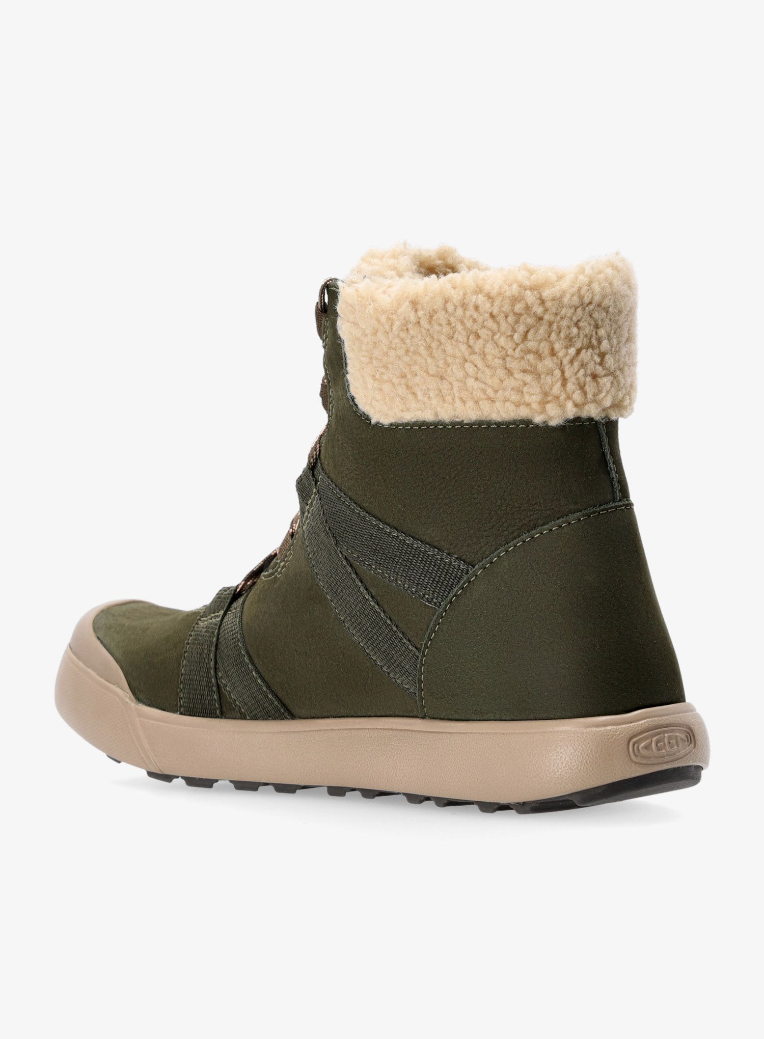 Ženski zimski čevlji Keen Elle Winter Boot WP - forest night/pink sand