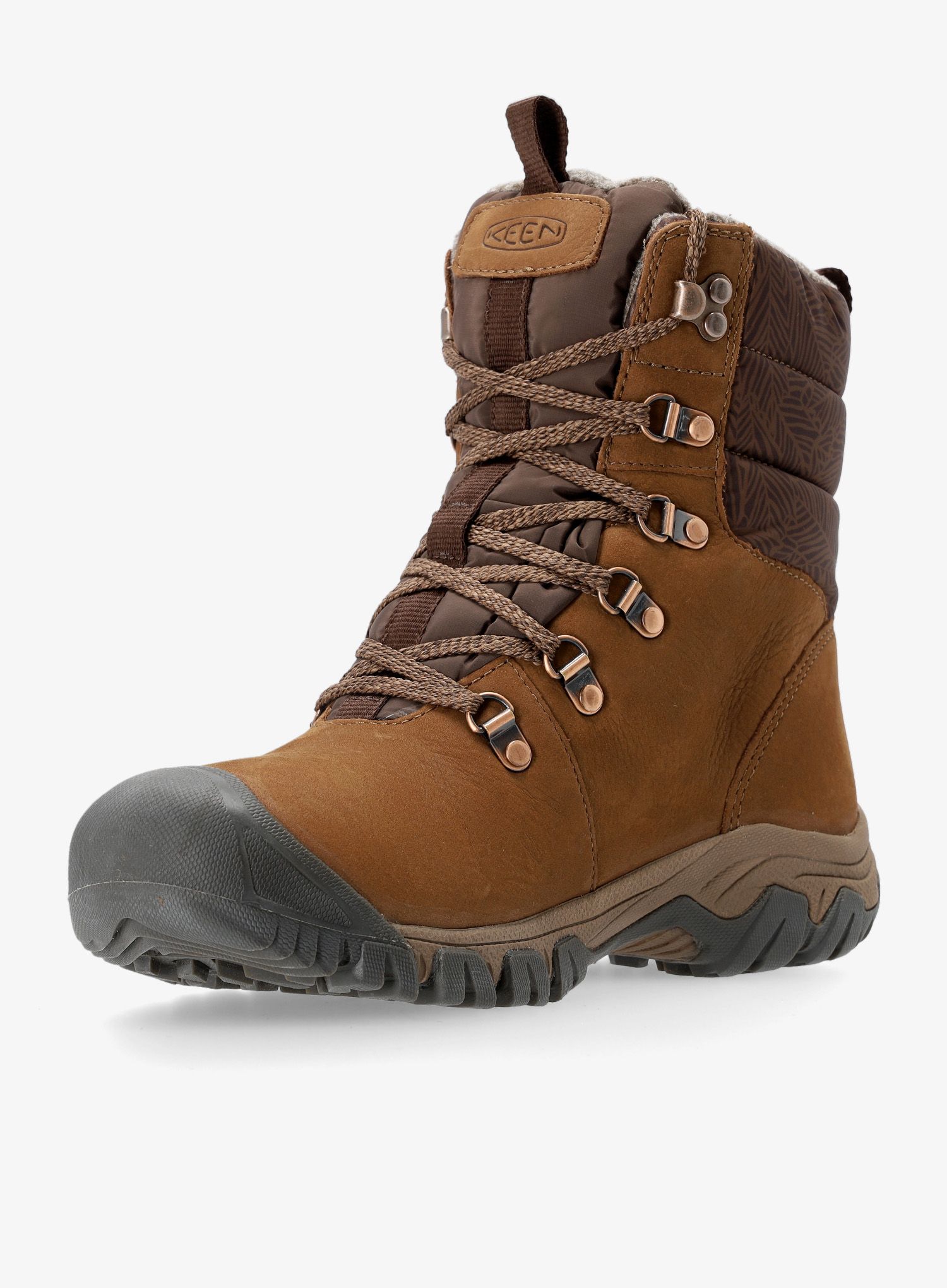 Ženski zimski čevlji Keen Greta Boot Wp - bison/java