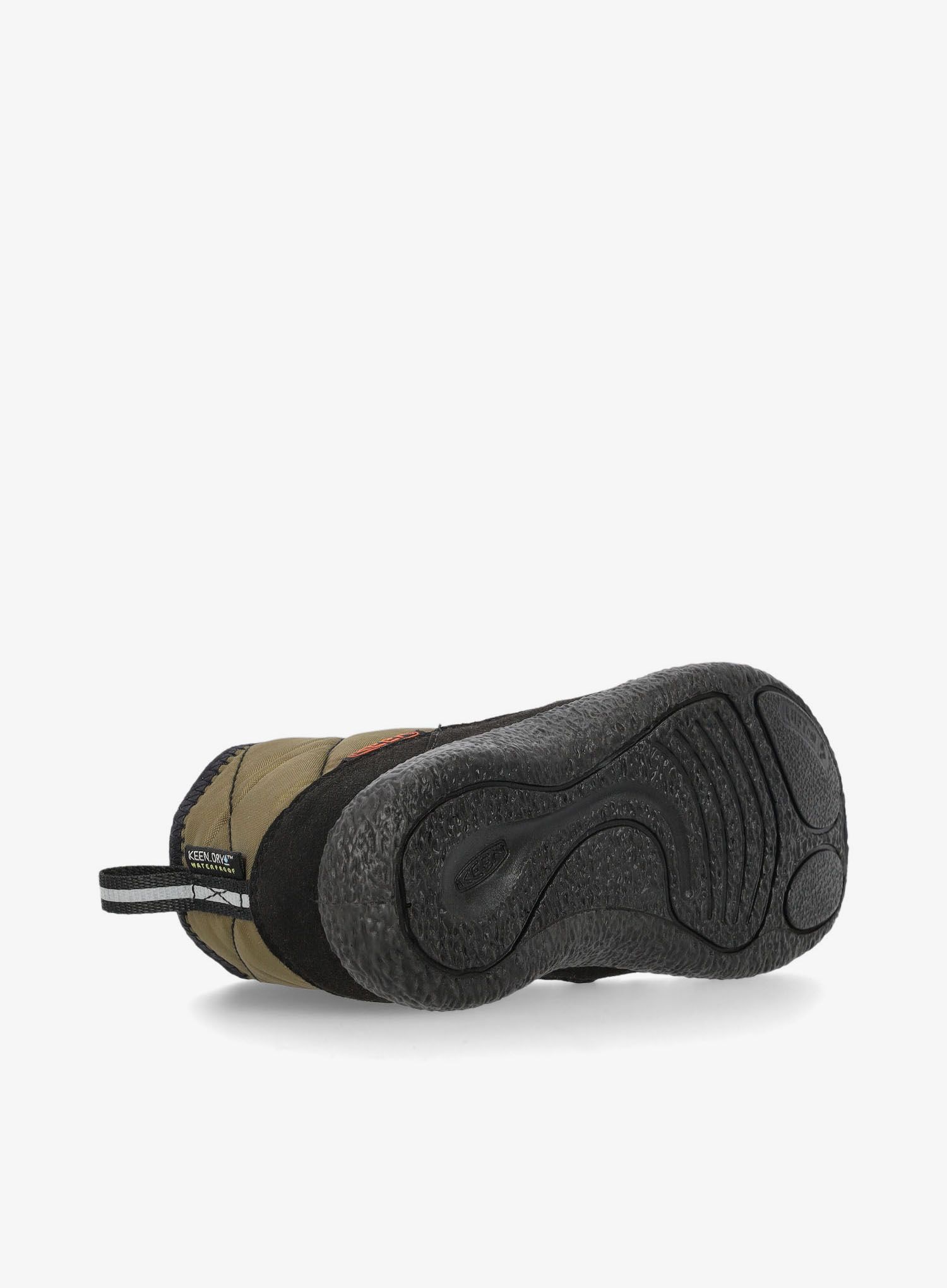 Otroška obutev Keen Howser II Chukka WP - dark olive/gold flame