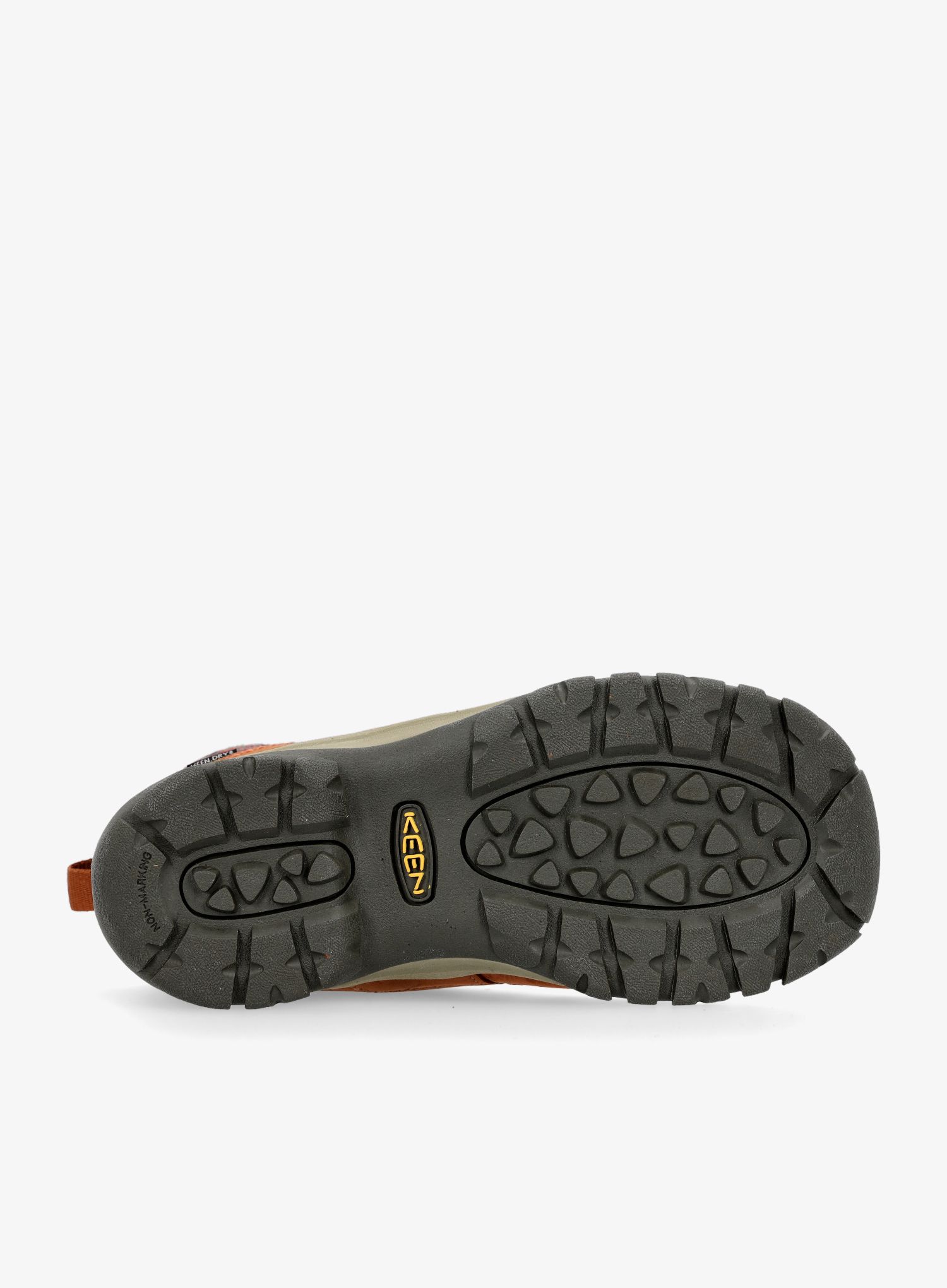 Ženski pohodniški čevlji Keen Kaci III Winter Mid WP - tortoise shell/red plaid