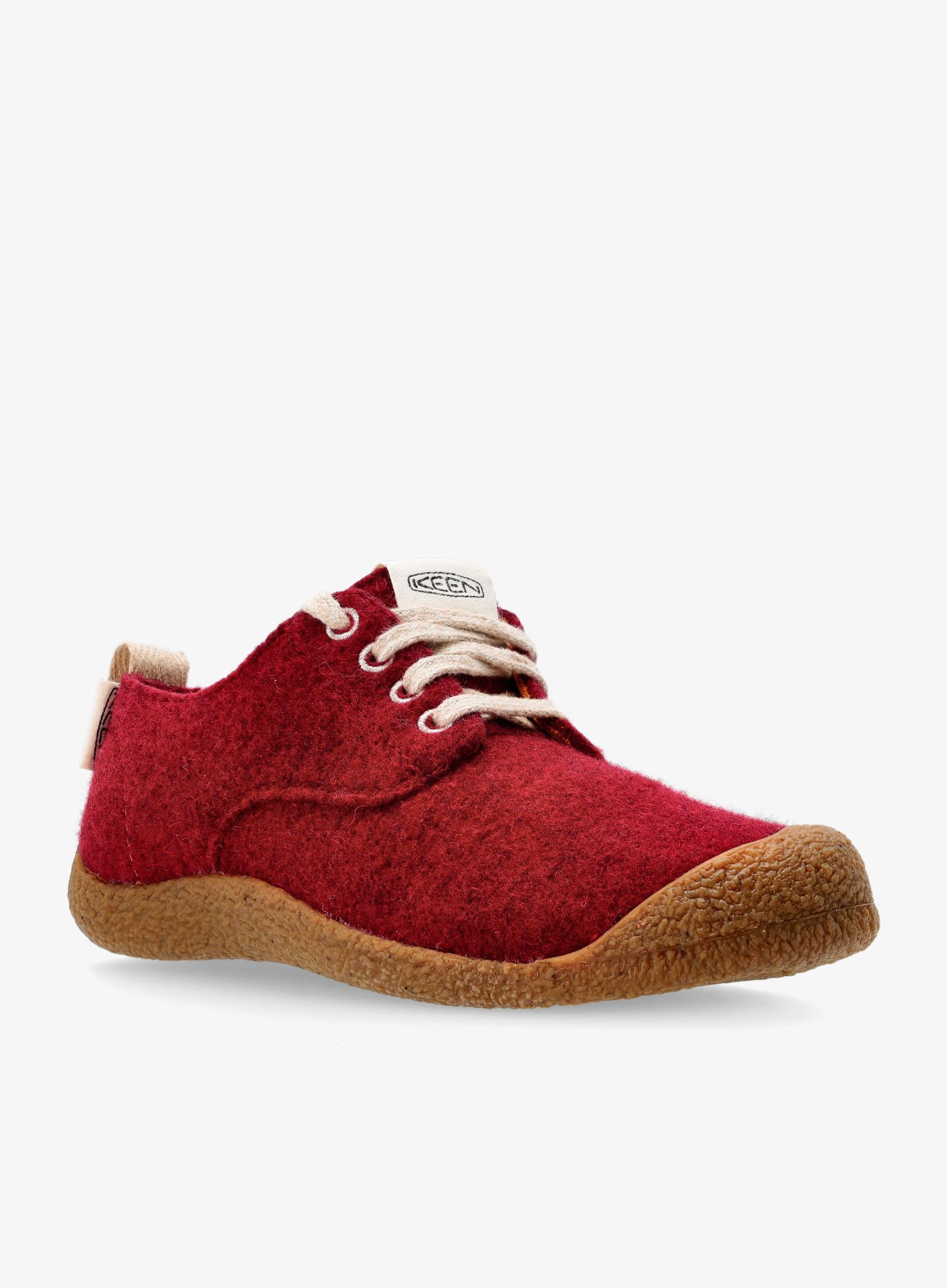 Ženski čevlji Keen Mosey Derby - red felt/birch