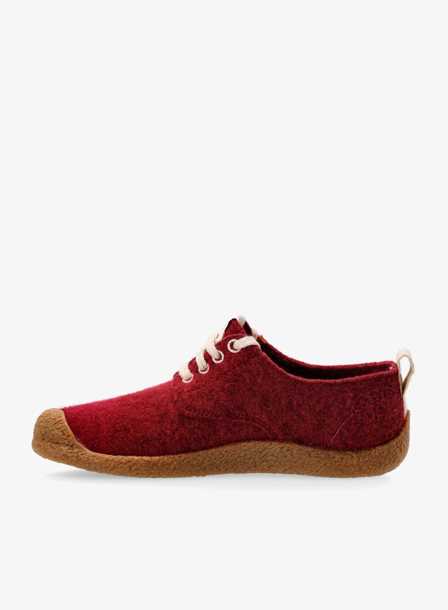 Ženski čevlji Keen Mosey Derby - red felt/birch