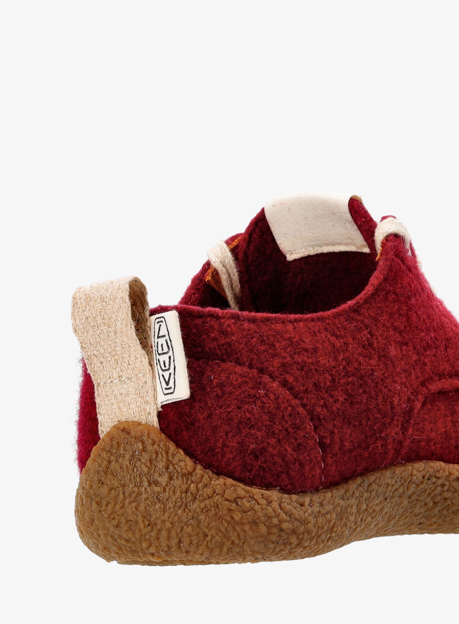 Ženski čevlji Keen Mosey Derby - red felt/birch
