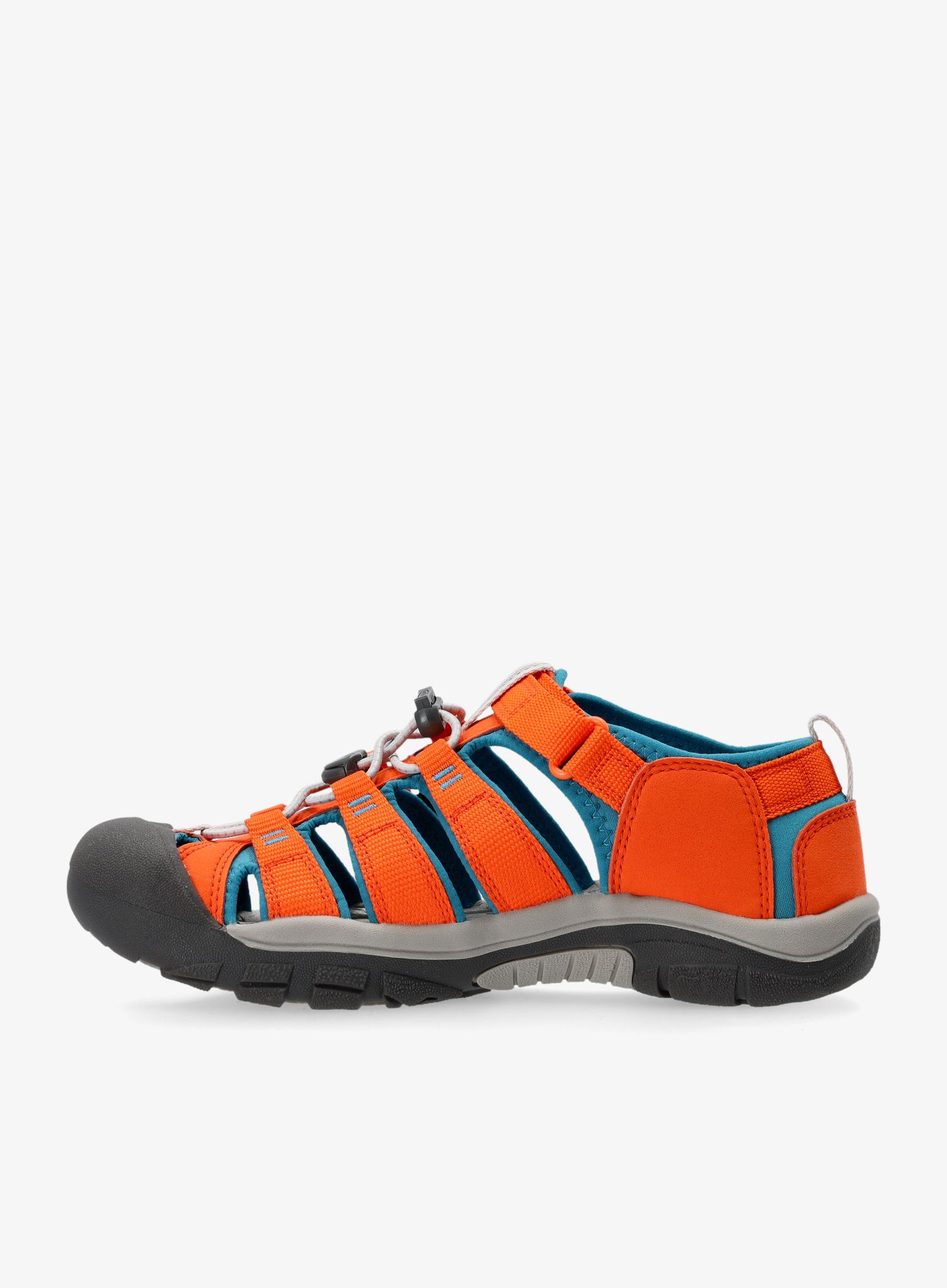 Otroški sandali Keen Newport H2 - safety orange/fjord blue